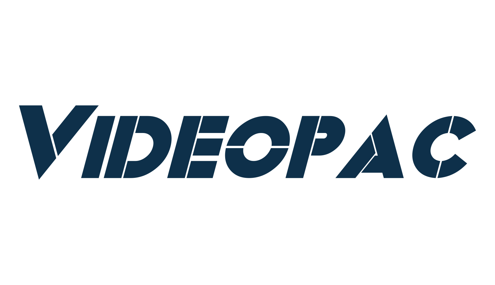 Videopac, fancy stencil, army decorative font preview