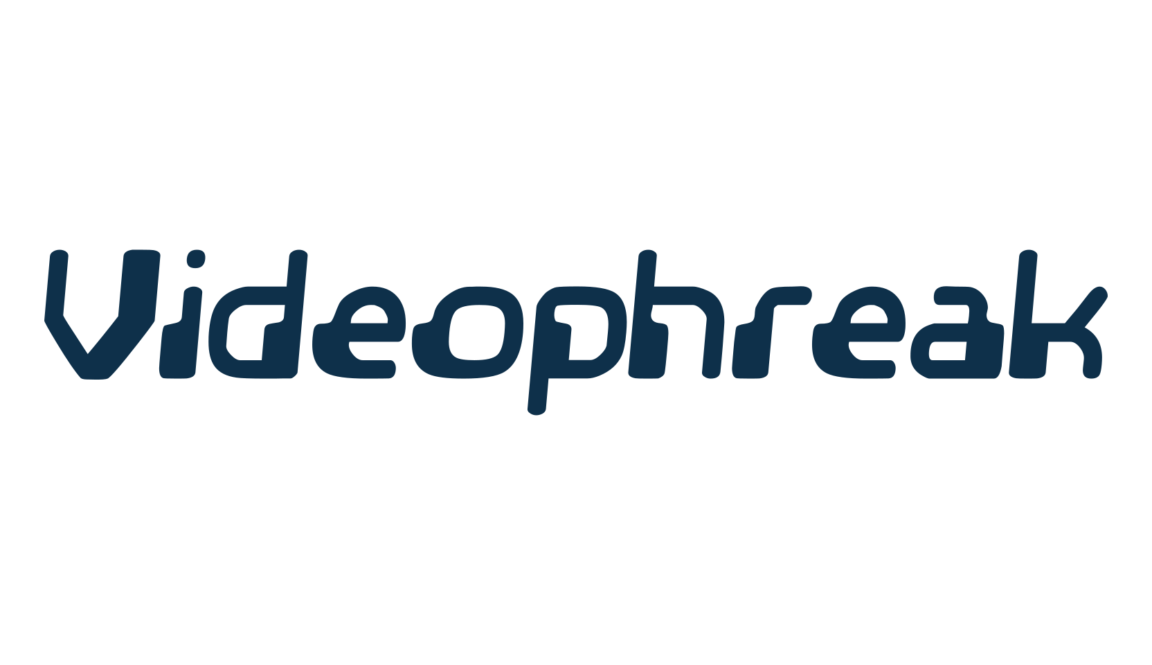 Videophreak, various font preview