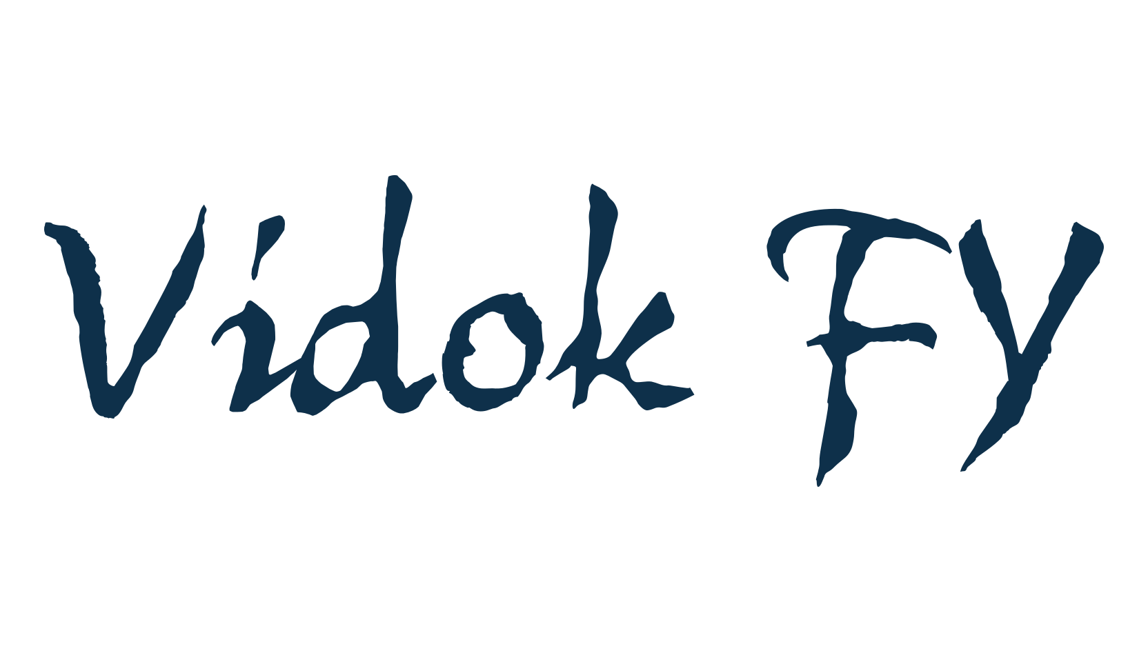 Vidok FY, various font preview