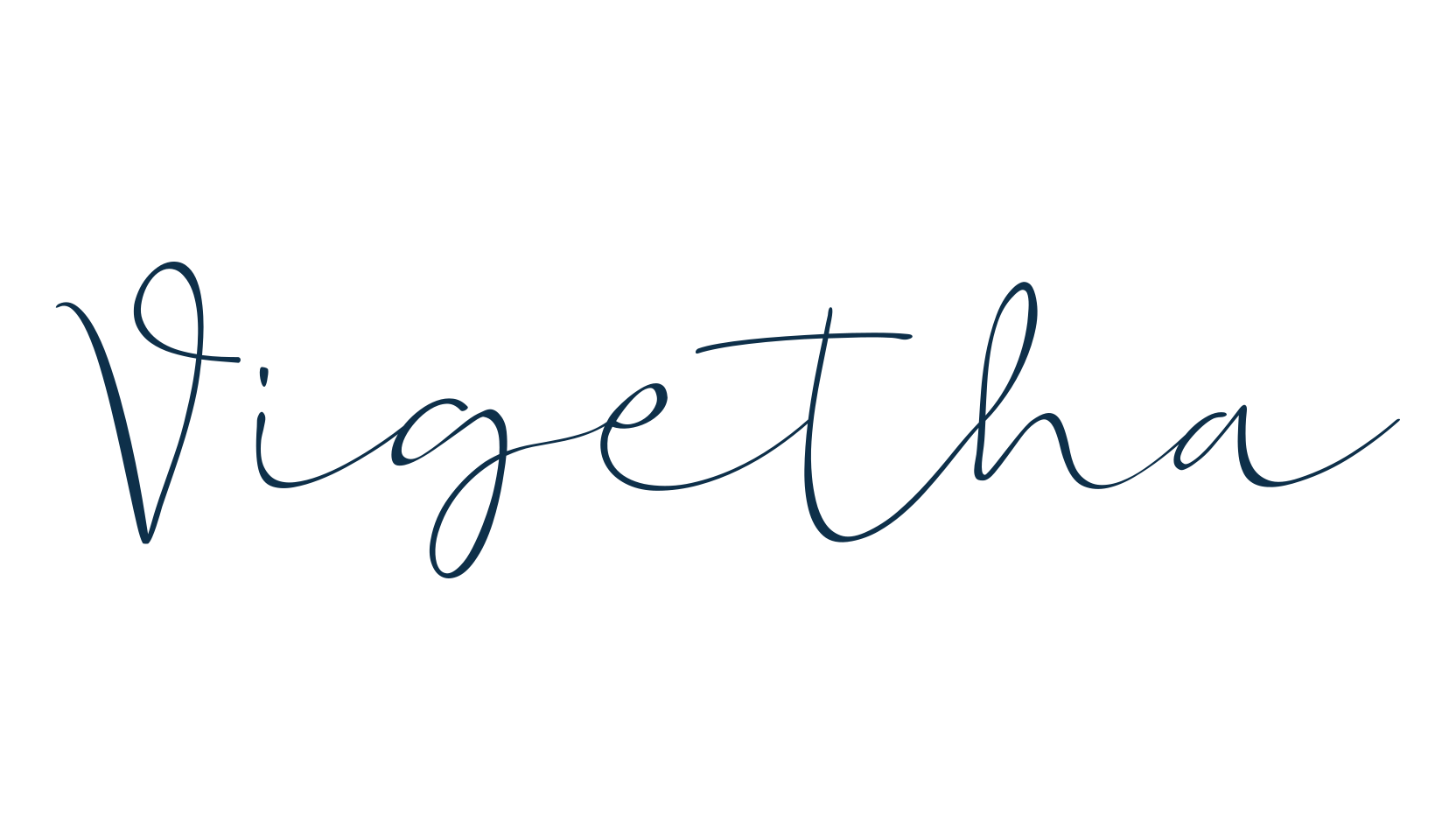 Vigetha, script handwritten fancy decorative calligraphy font preview