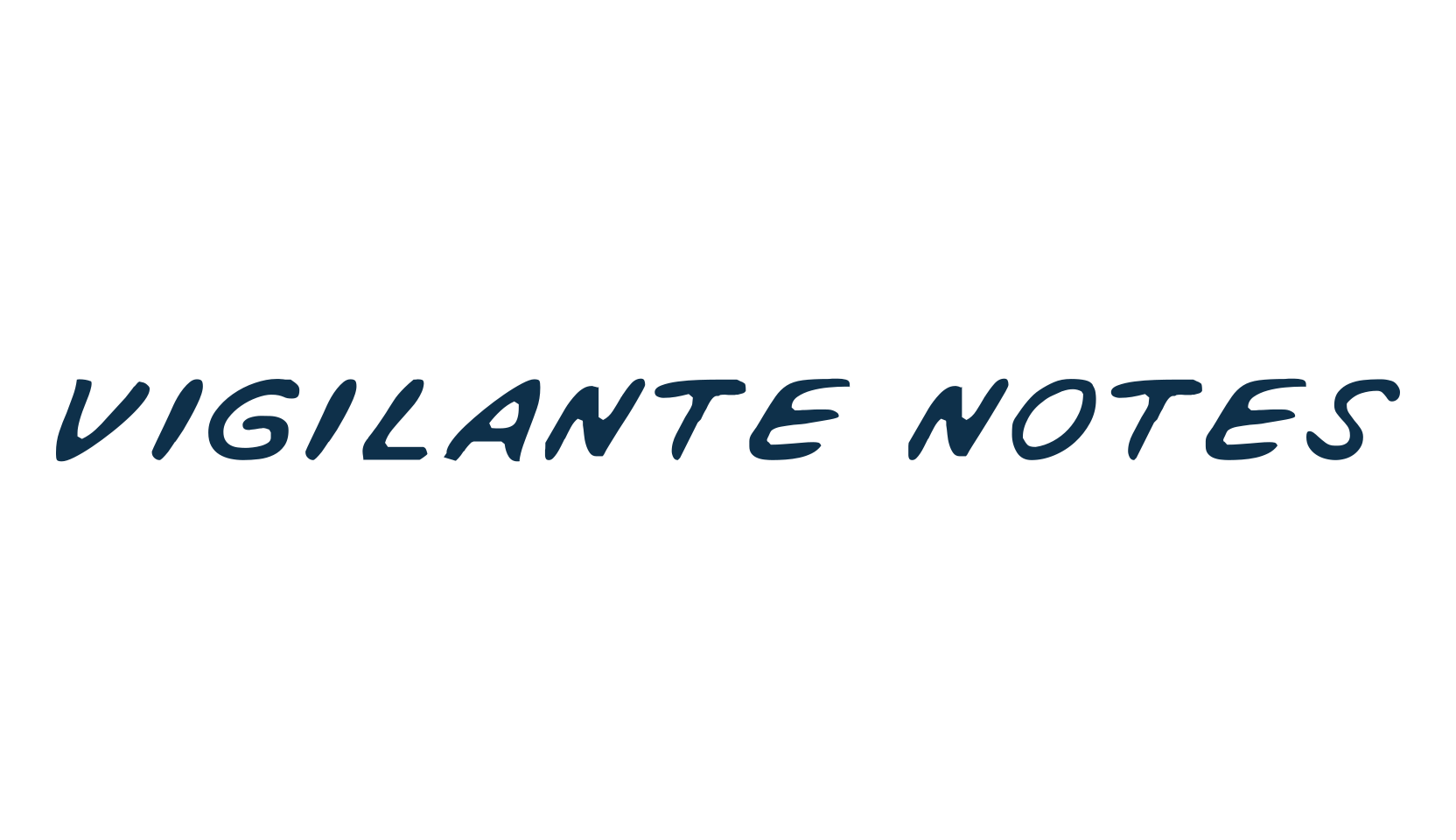 Vigilante Notes, fancy cartoon decorative comic font preview