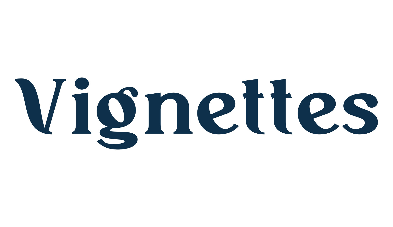 Vignettes, basic serif font preview