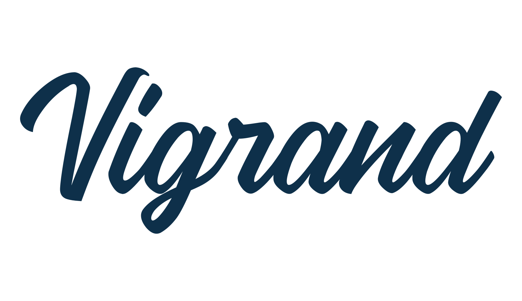 Vigrand, various font preview