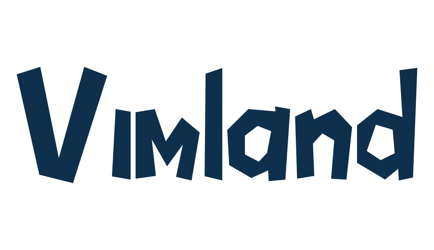 Vimland, fancy cartoon decorative font preview
