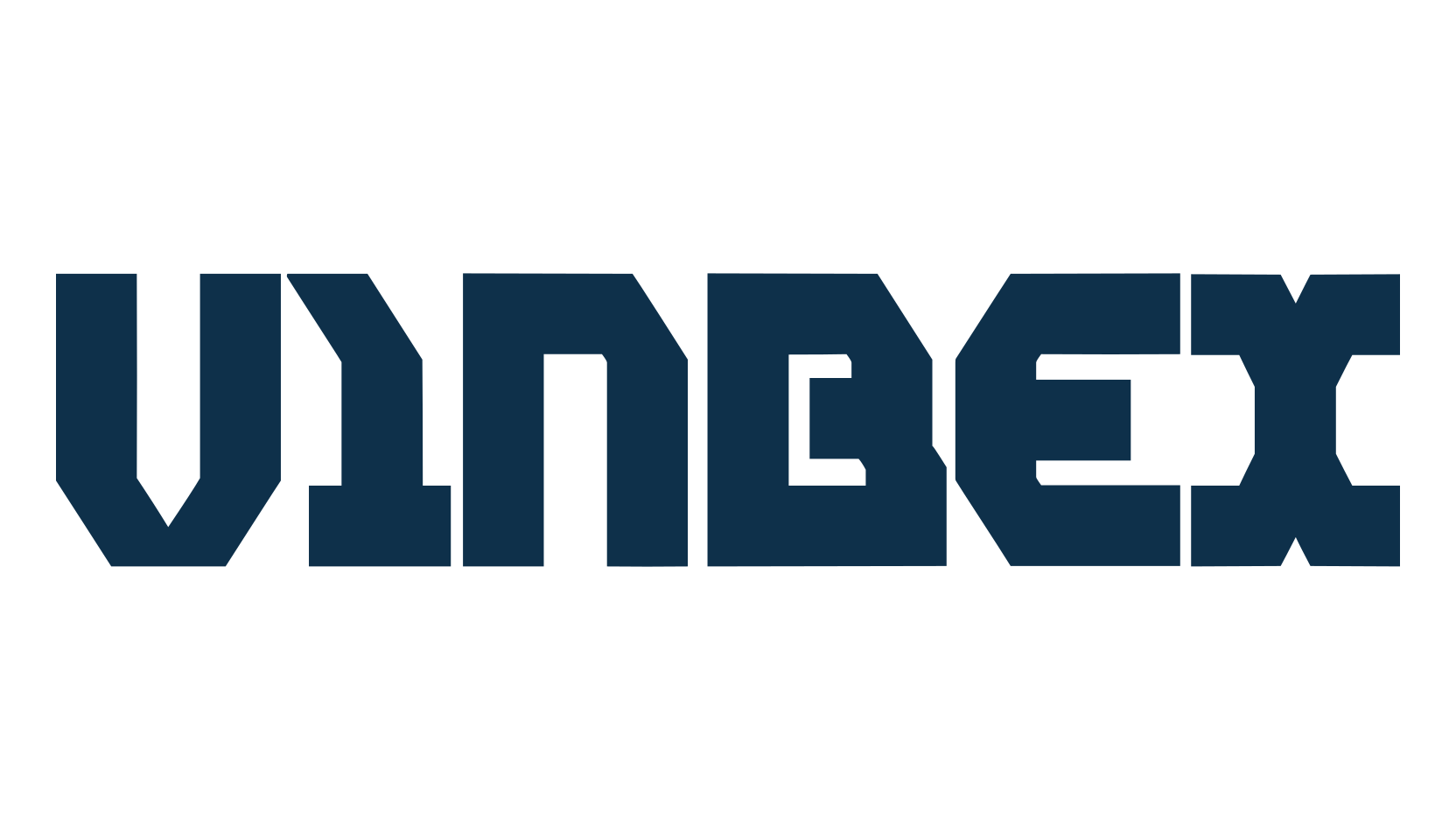 Vinbex, sci-fi font preview