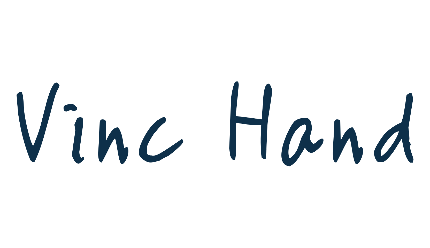 Vinc Hand, script handwritten fancy decorative calligraphy font preview
