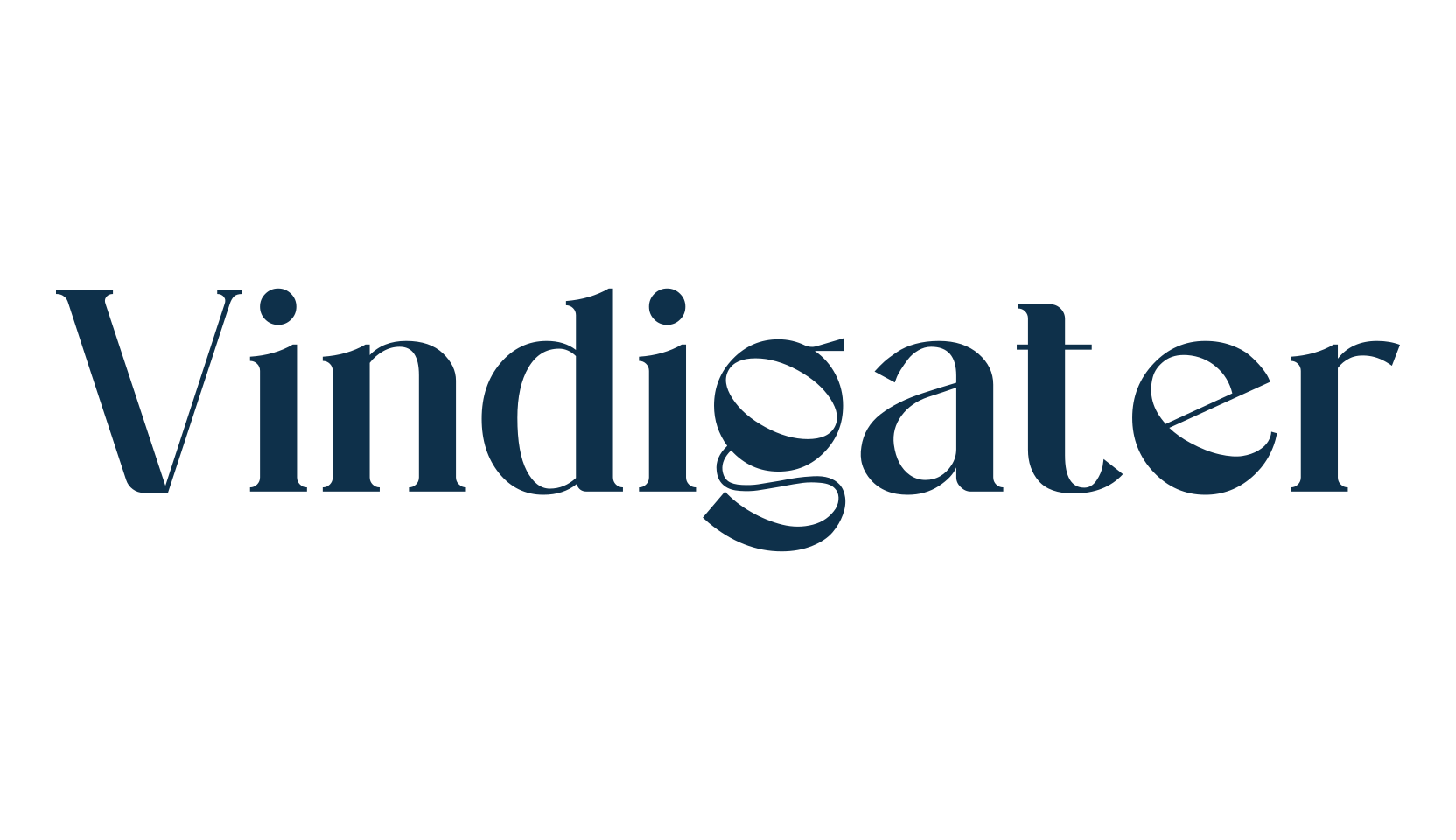 Vindigater, basic serif font preview