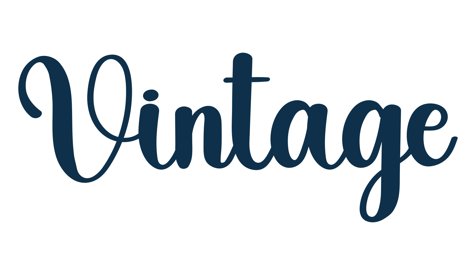 Vintage (vintage-9), various font preview