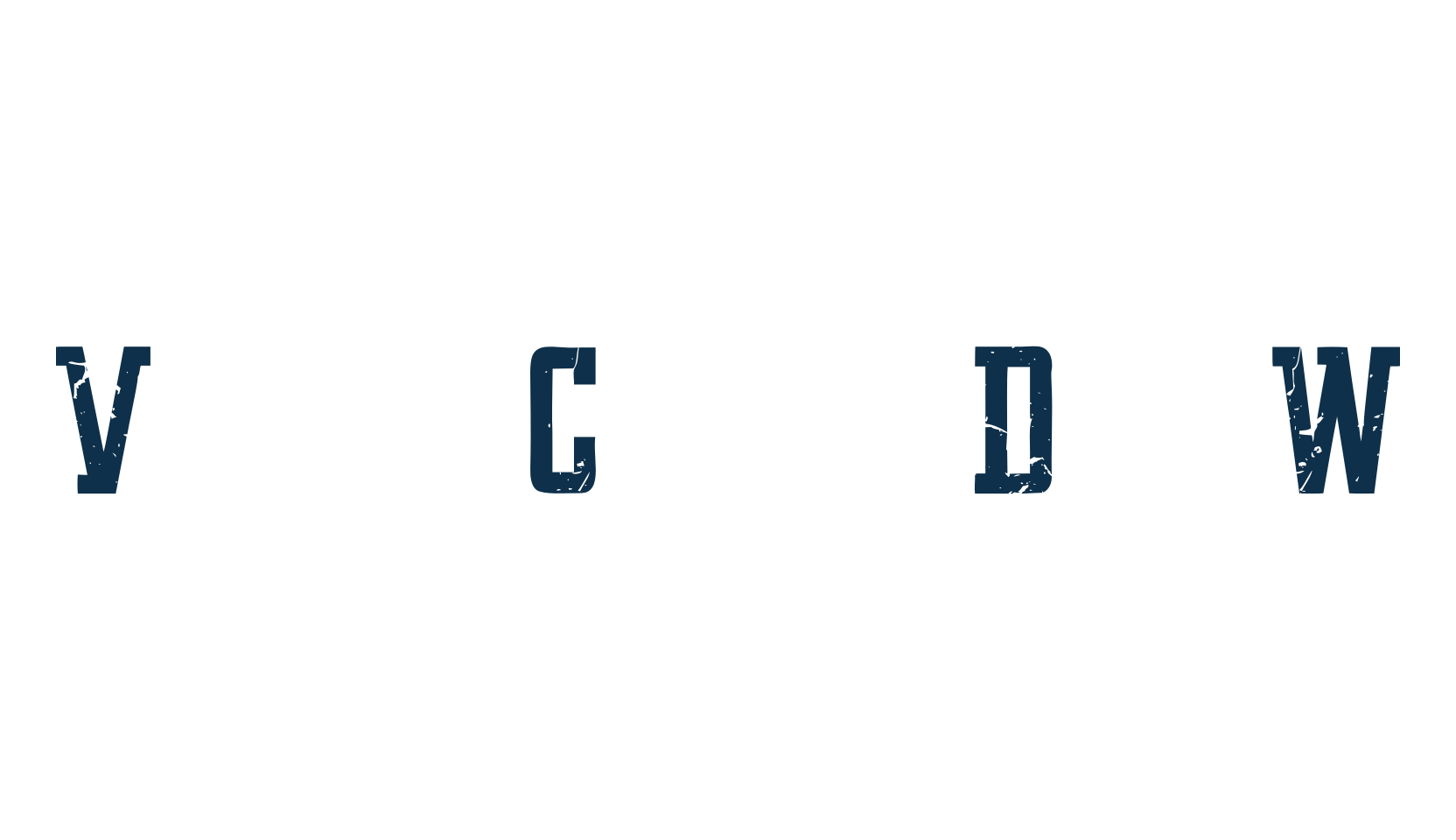 Vintage College Dept Worn, fancy old school decorative font preview