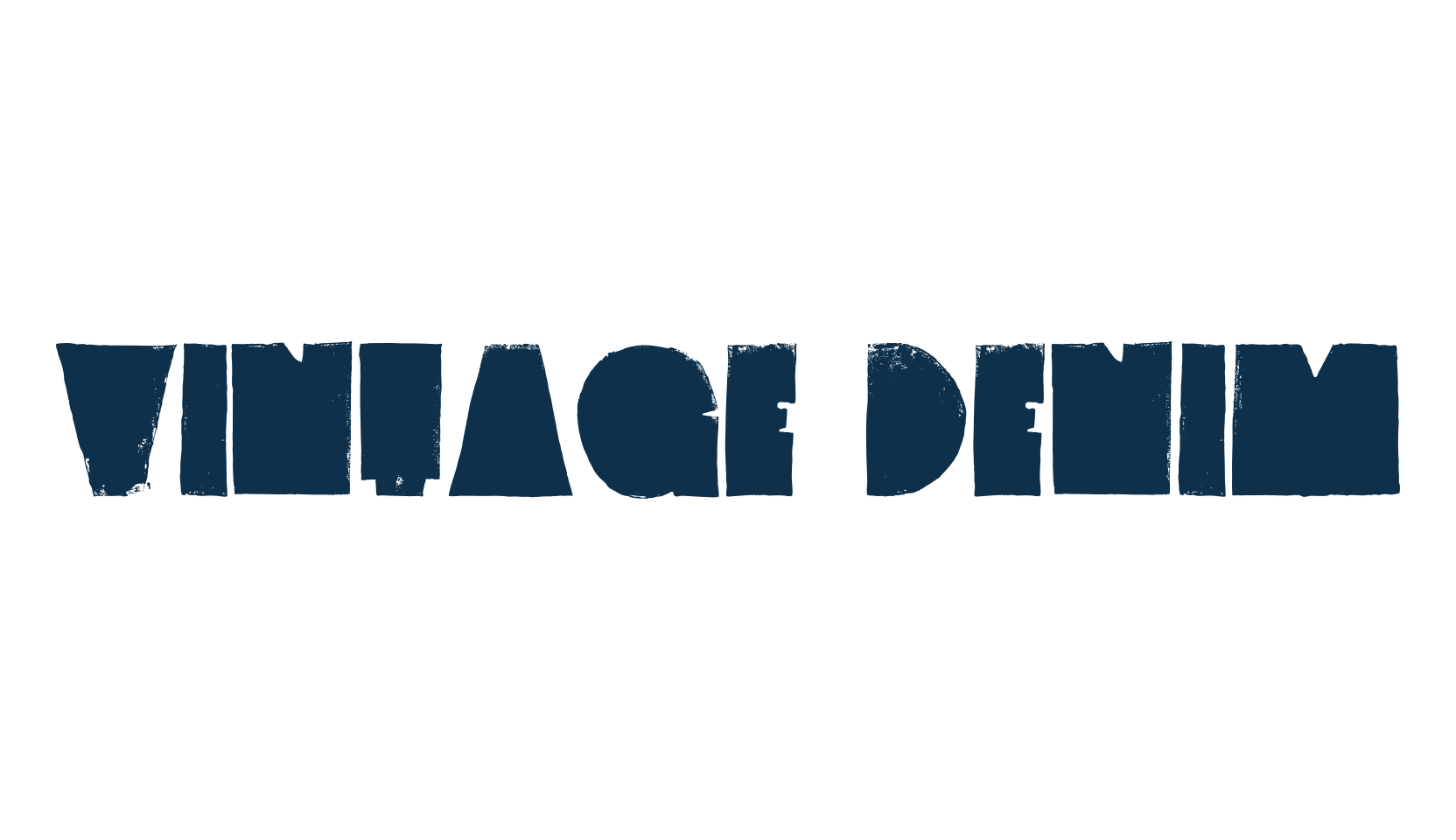 Vintage Denim, fancy eroded decorative font preview
