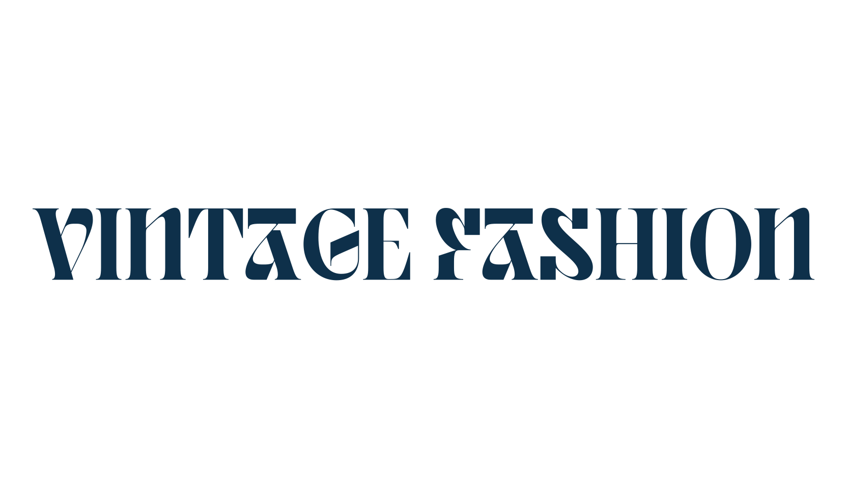 Vintage Fashion, fancy retro decorative font preview