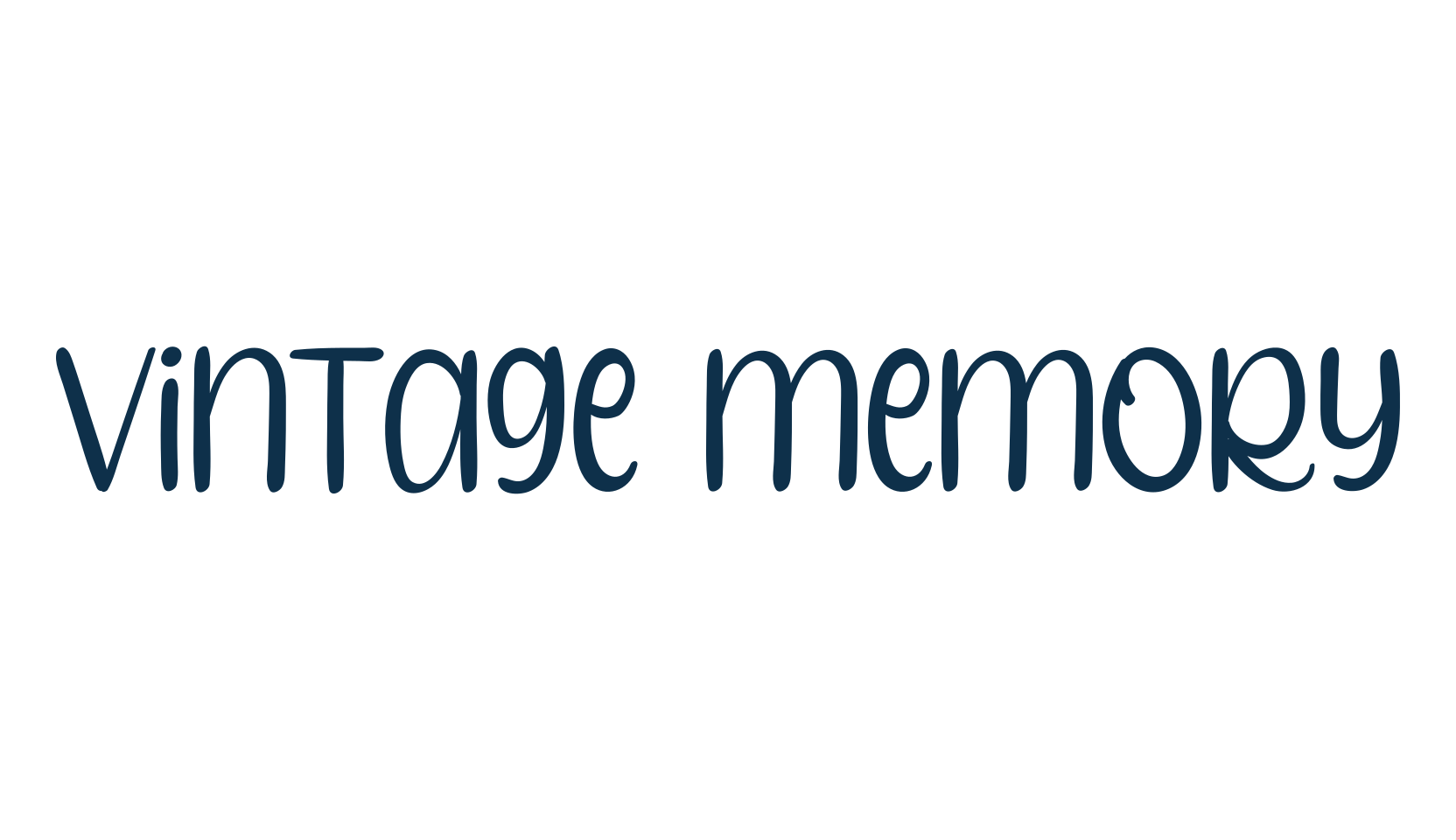 Vintage Memory, fancy various decorative script calligraphy font preview