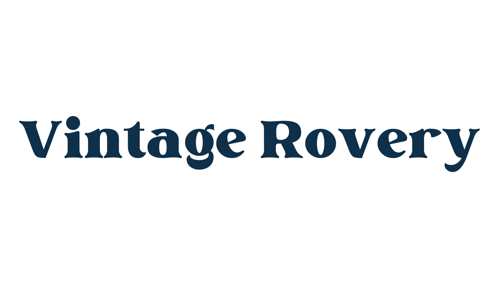 Vintage Rovery, basic serif font preview