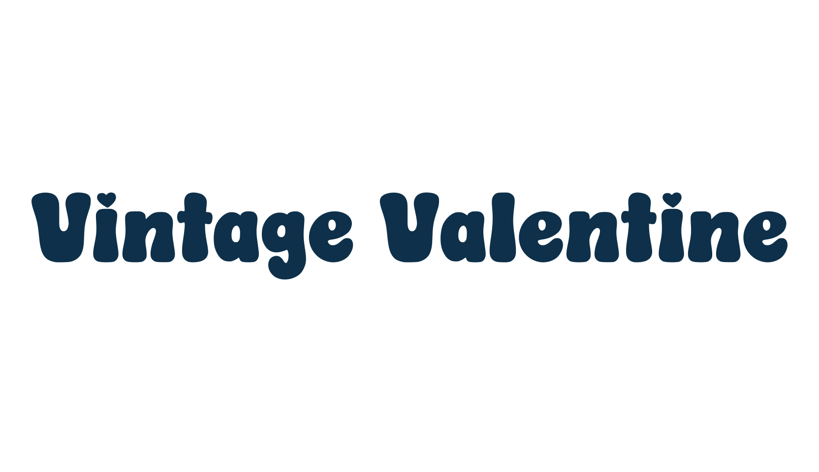 Vintage Valentine, fancy groovy decorative font preview