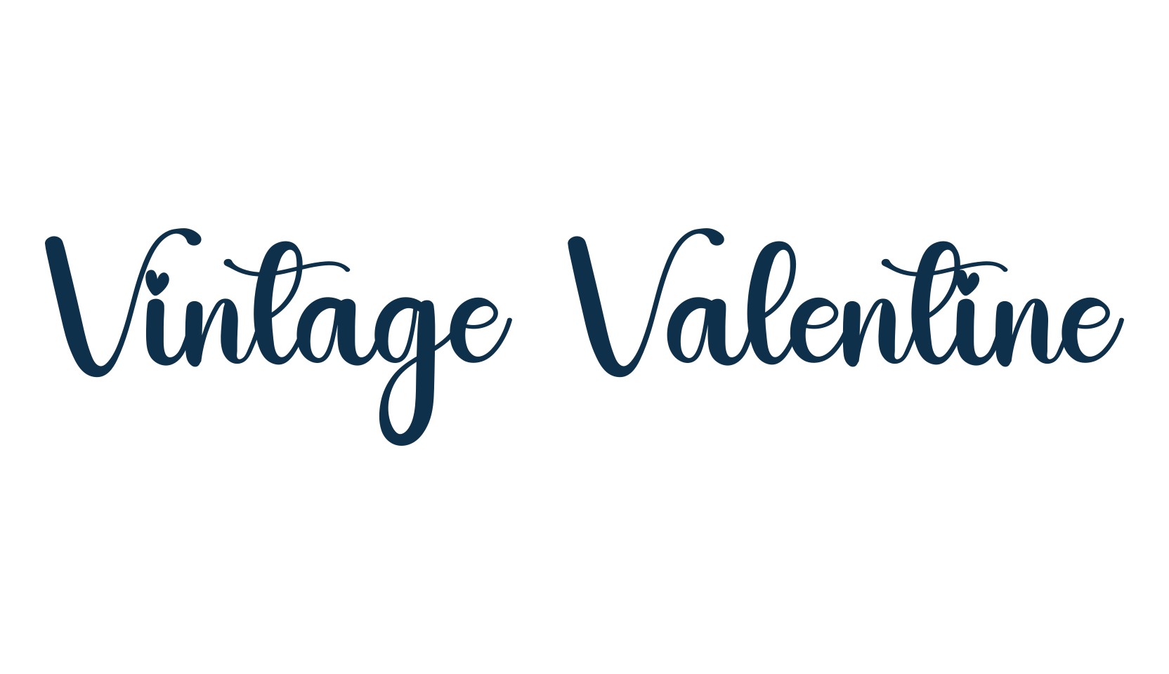 Vintage Valentine (vintage-valentine), fancy various decorative script calligraphy font preview
