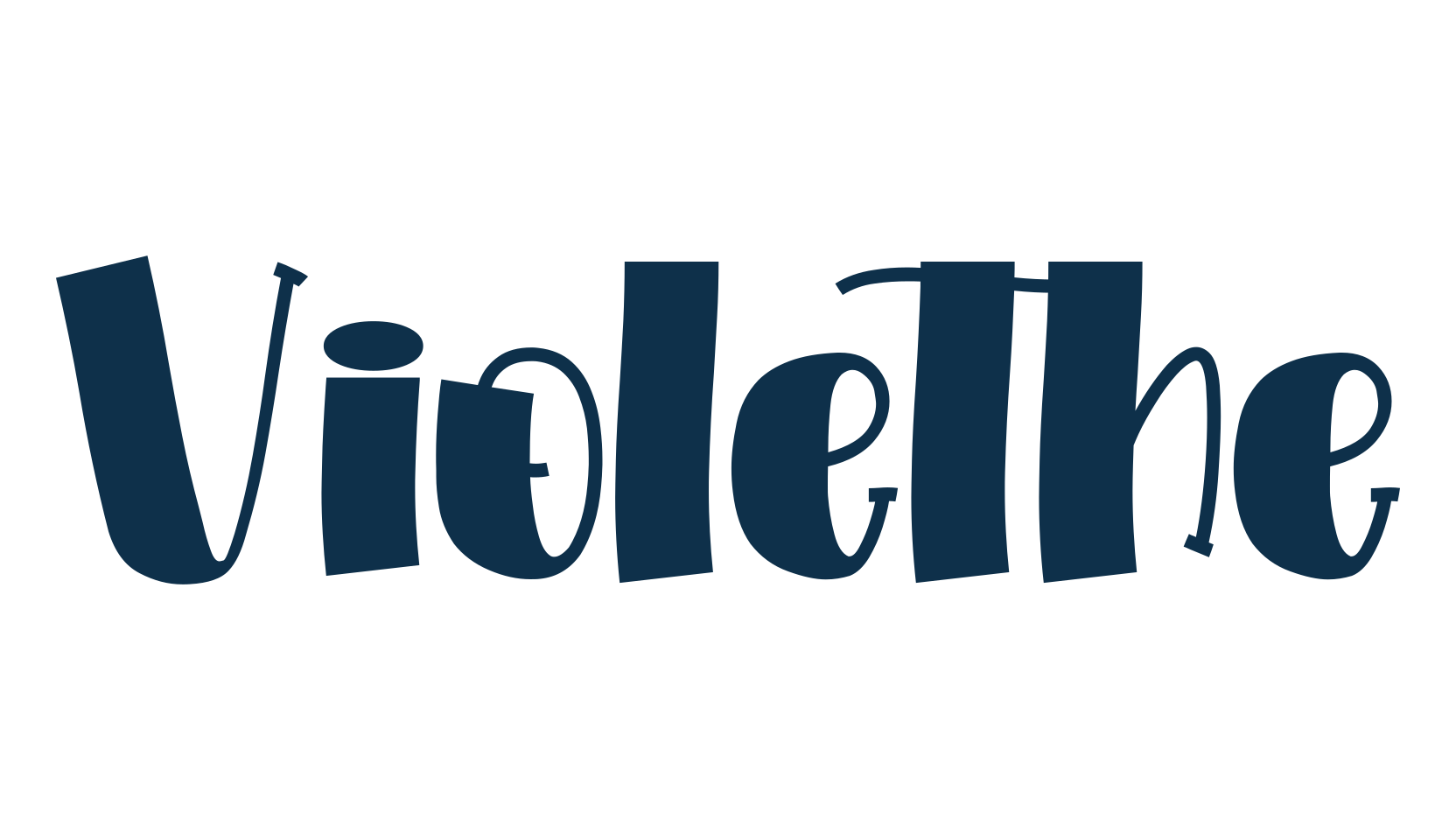 Violethe, various font preview