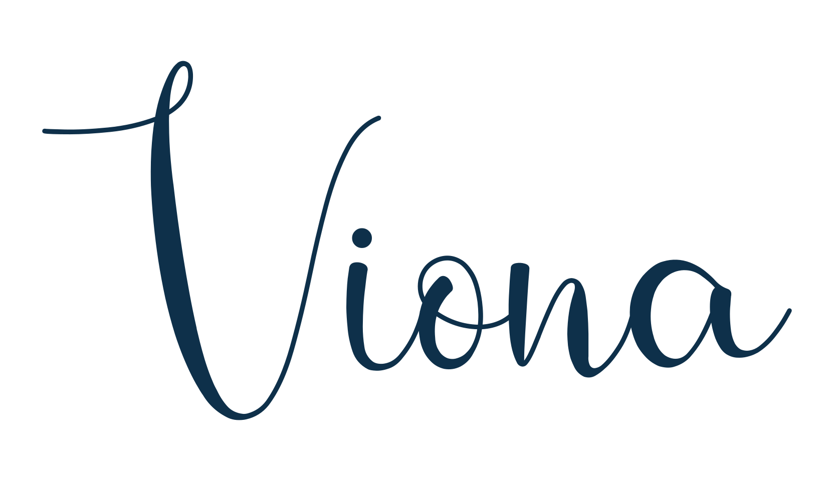 Viona (viona), script calligraphy fancy decorative font preview
