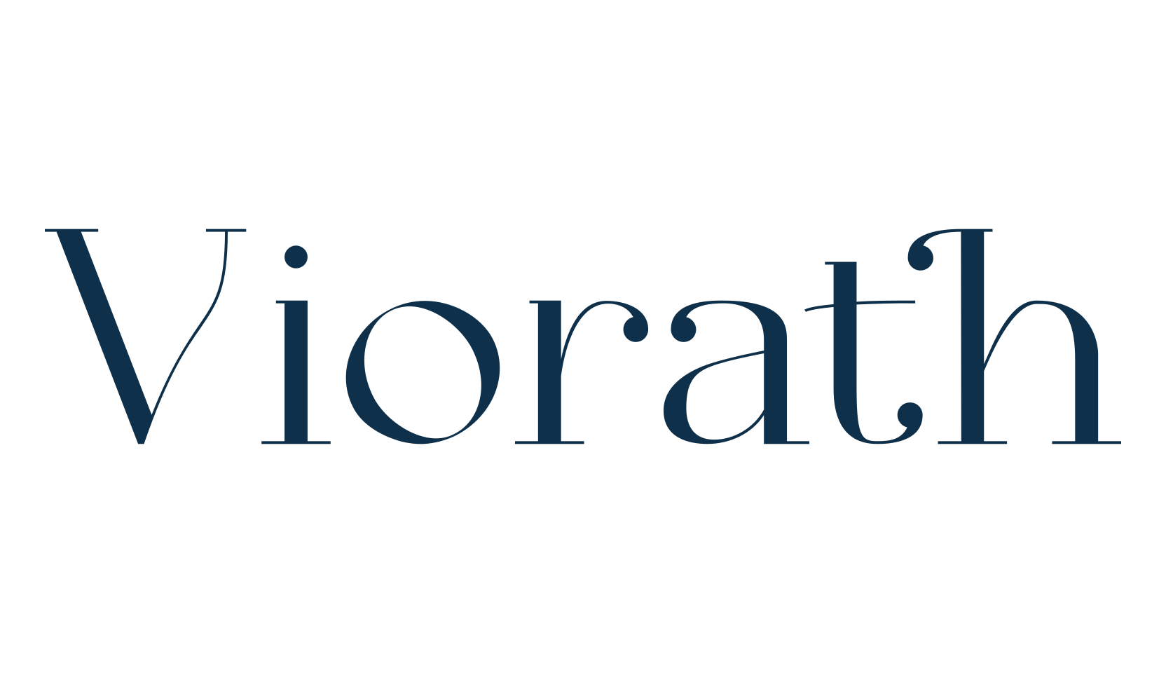 Viorath, serif font preview