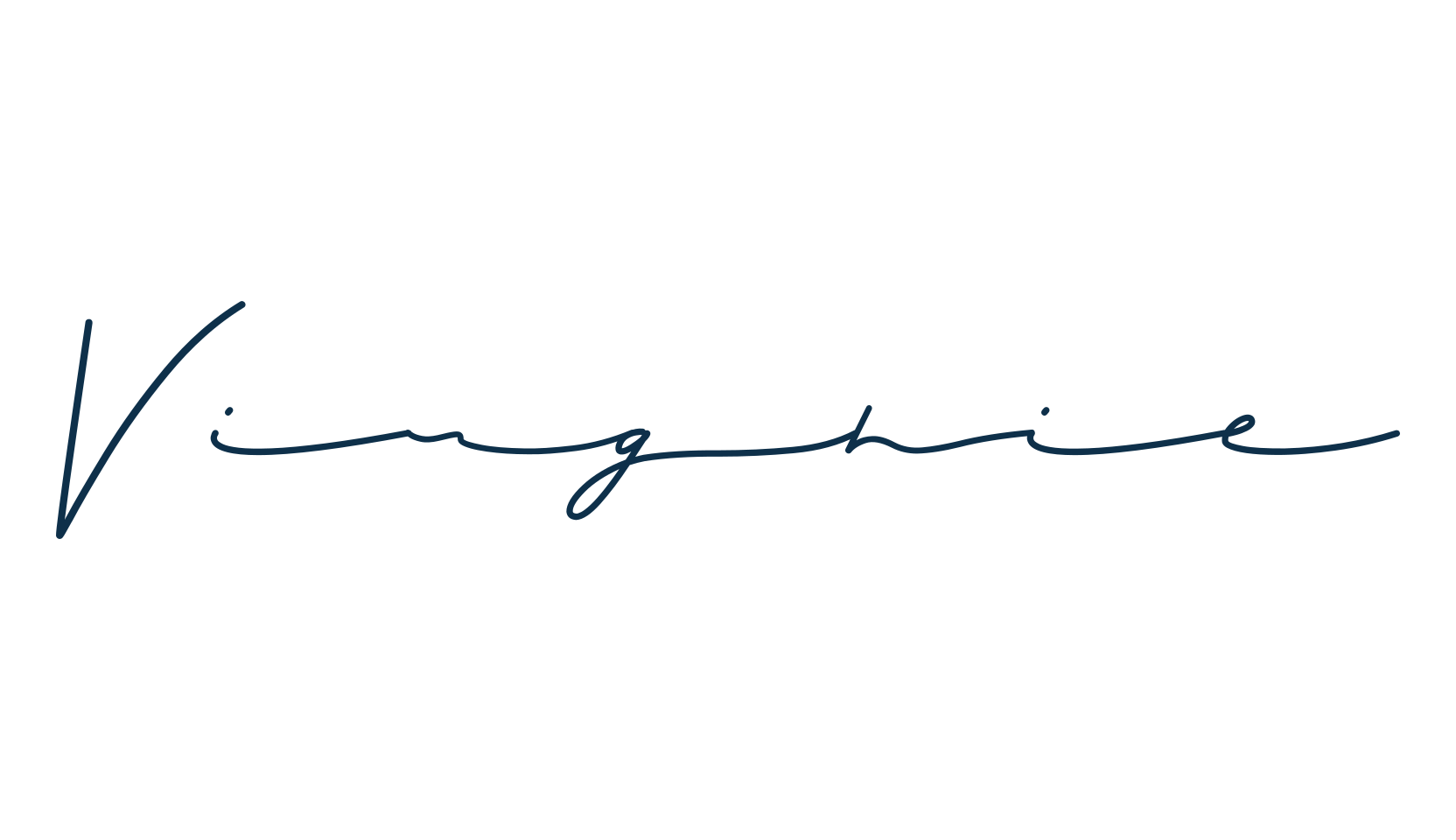 Virghie, script handwritten fancy decorative calligraphy font preview