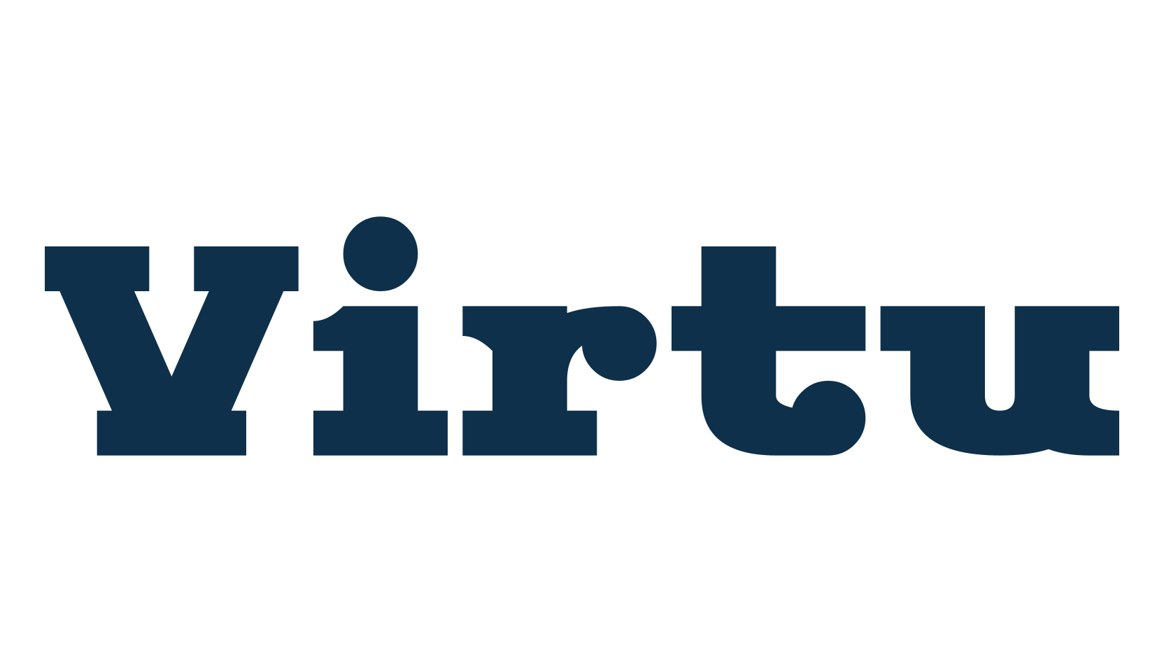 Virtu, serif font preview