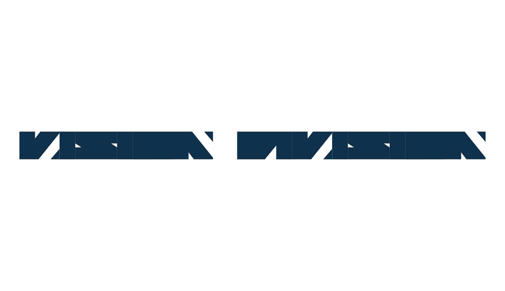 Vision Division, square font preview