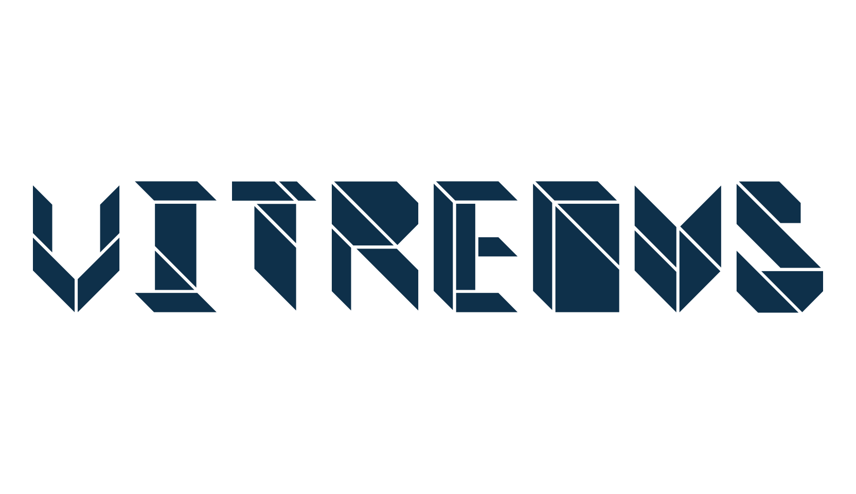 Vitreous, techno square sci-fi font preview