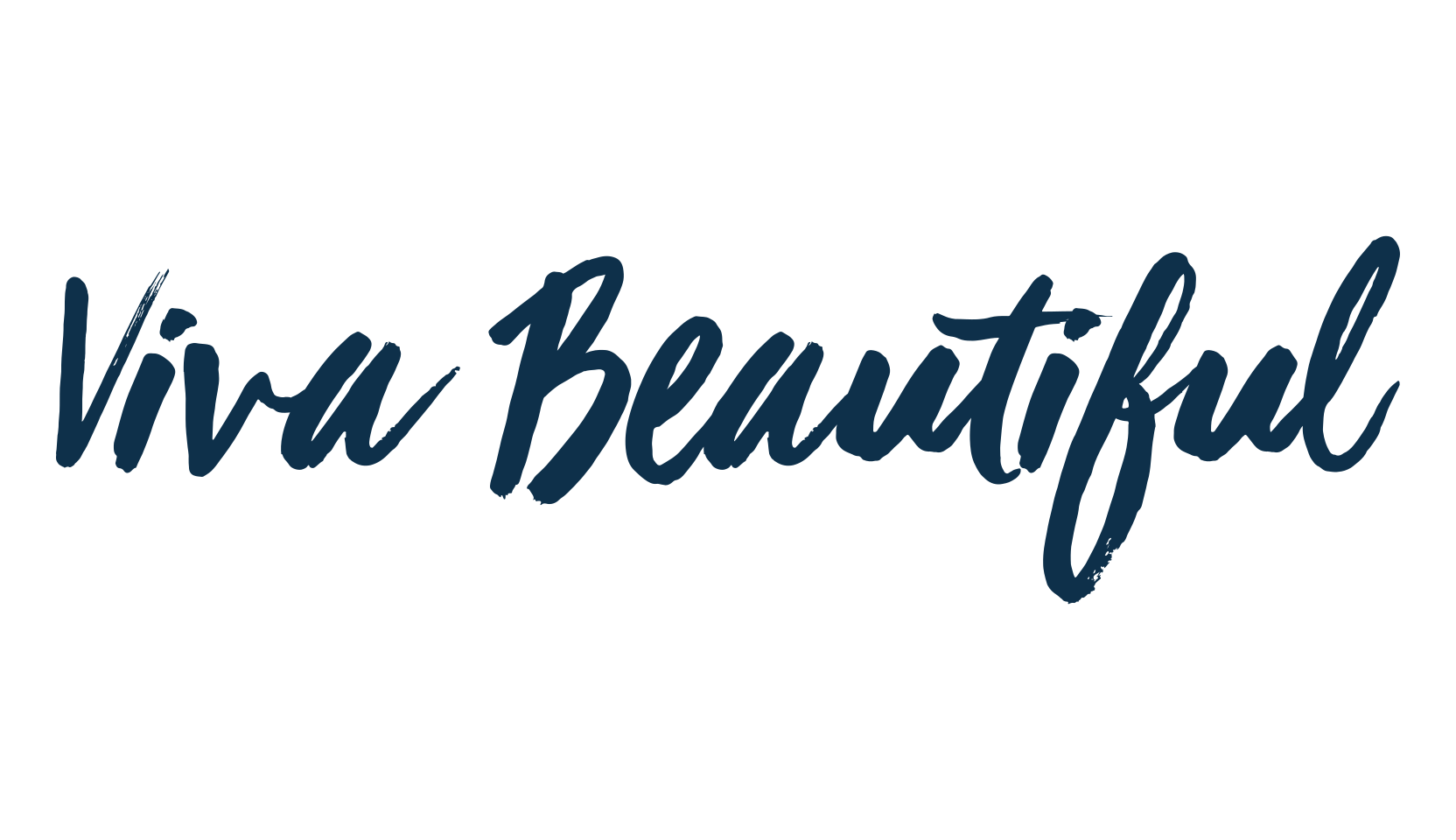 Viva Beautiful, brush font preview