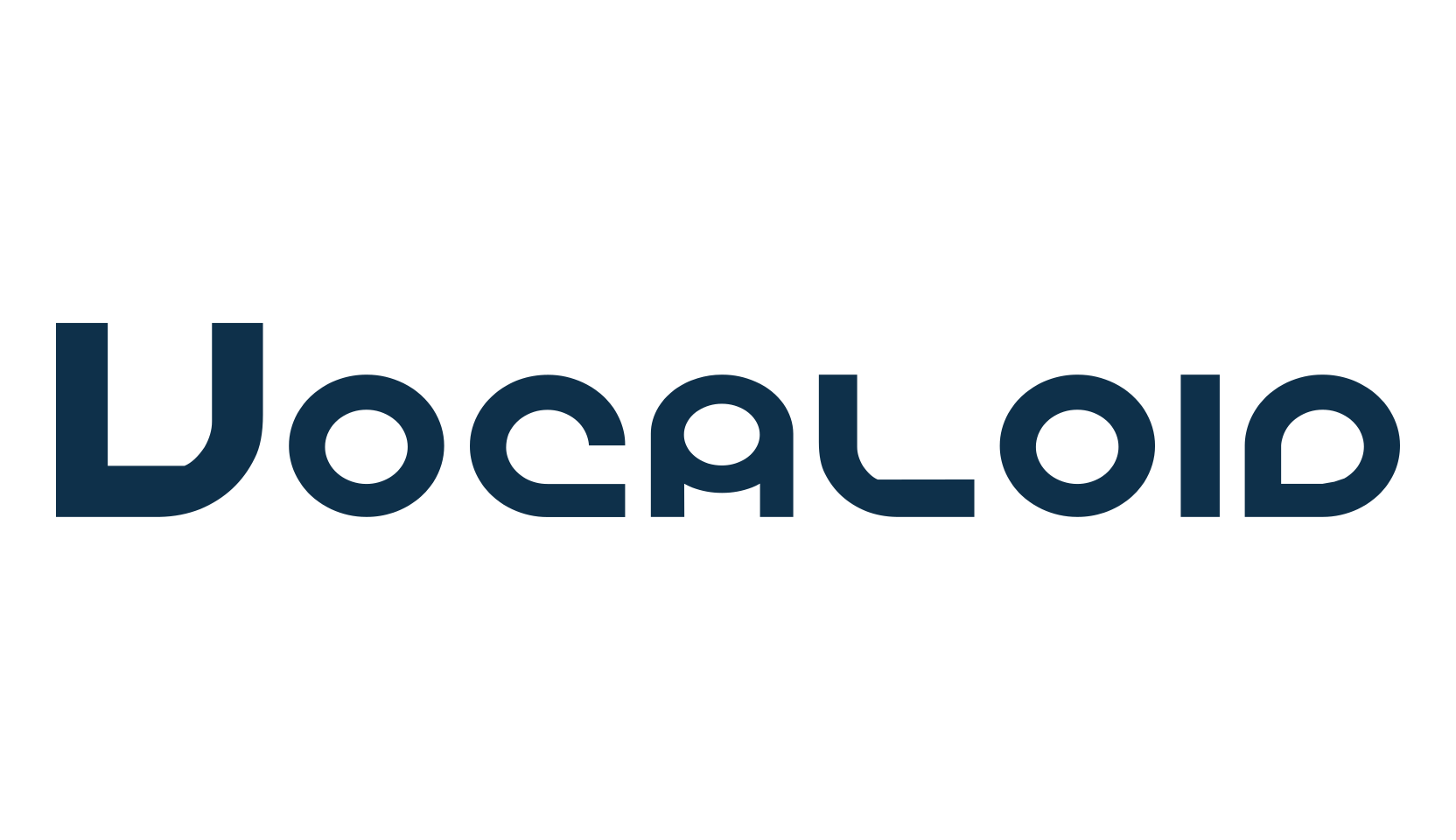 Vocaloid, techno sci-fi font preview