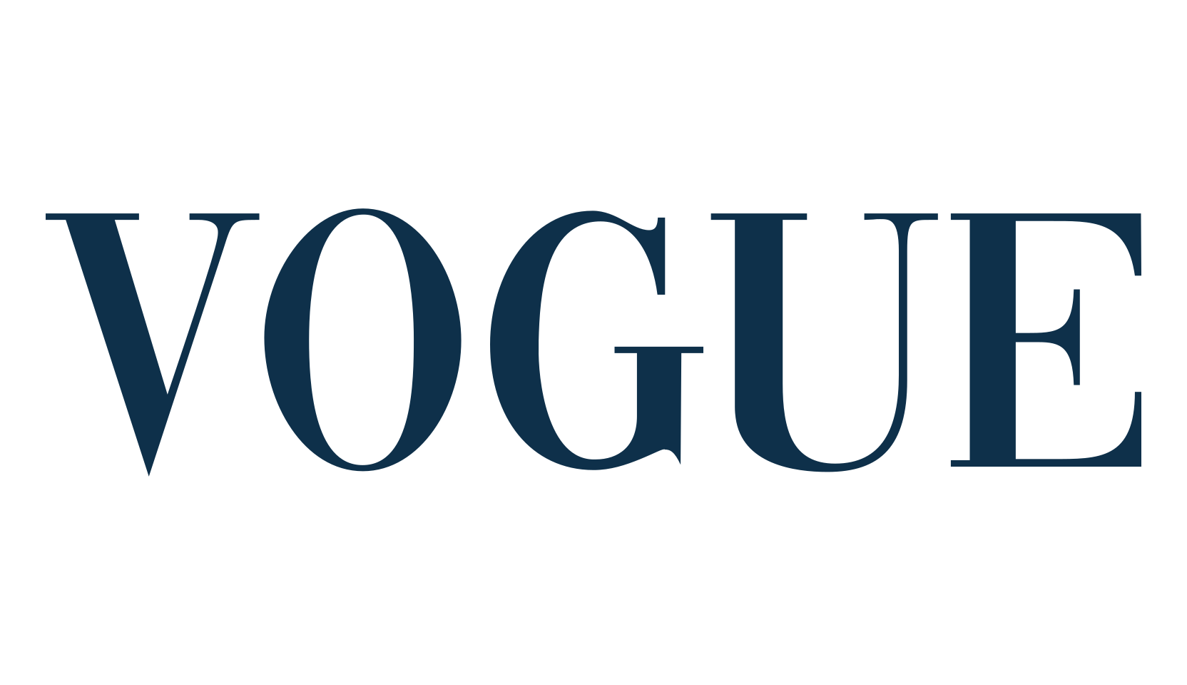 Vogue, serif font preview