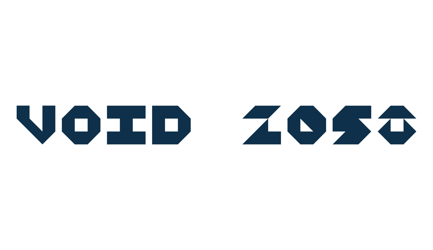 Void 2058, square font preview