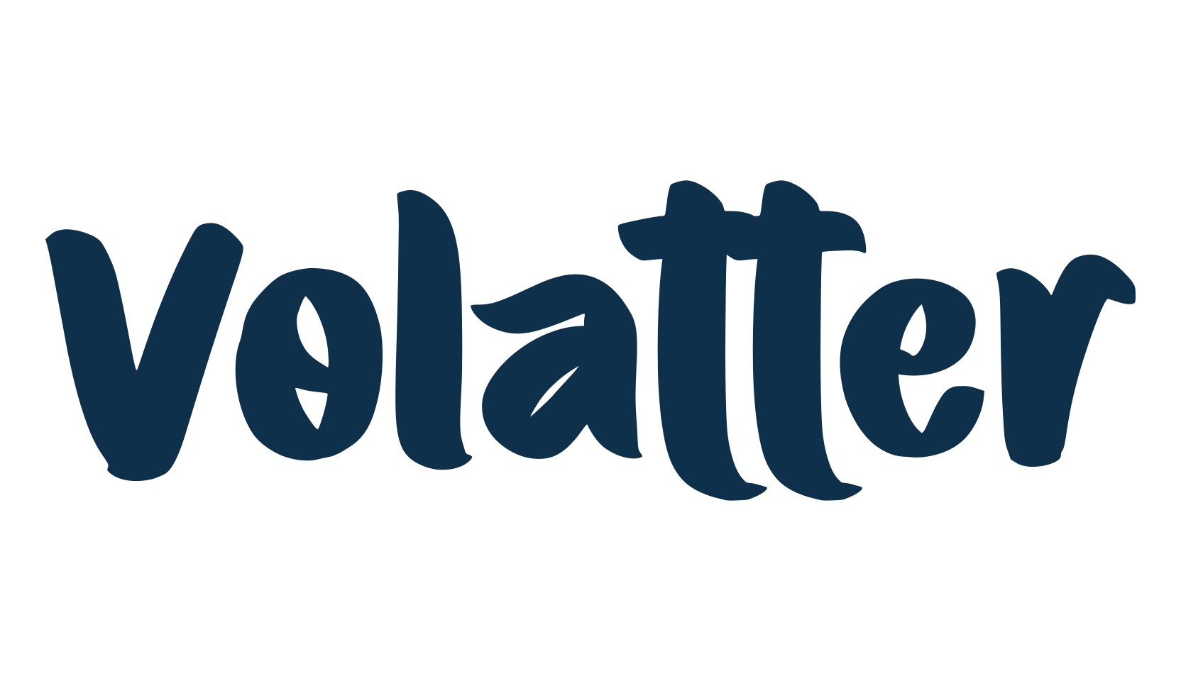 Volatter, script brush fancy decorative calligraphy font preview