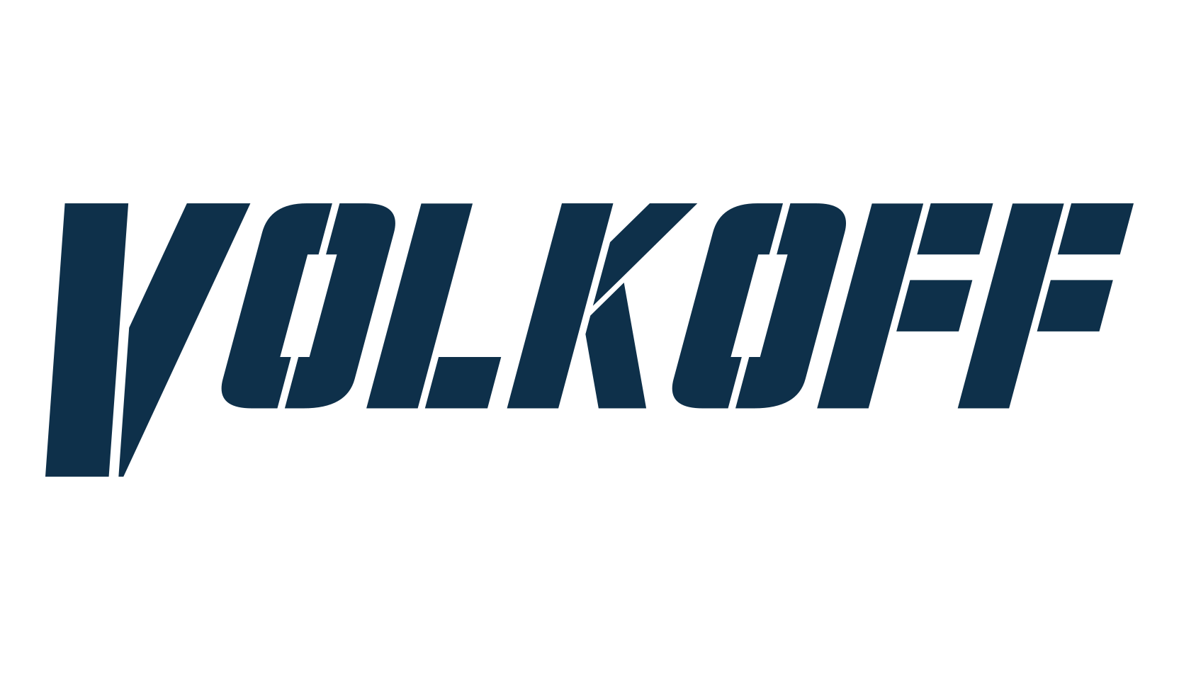 Volkoff, stencil, army font preview