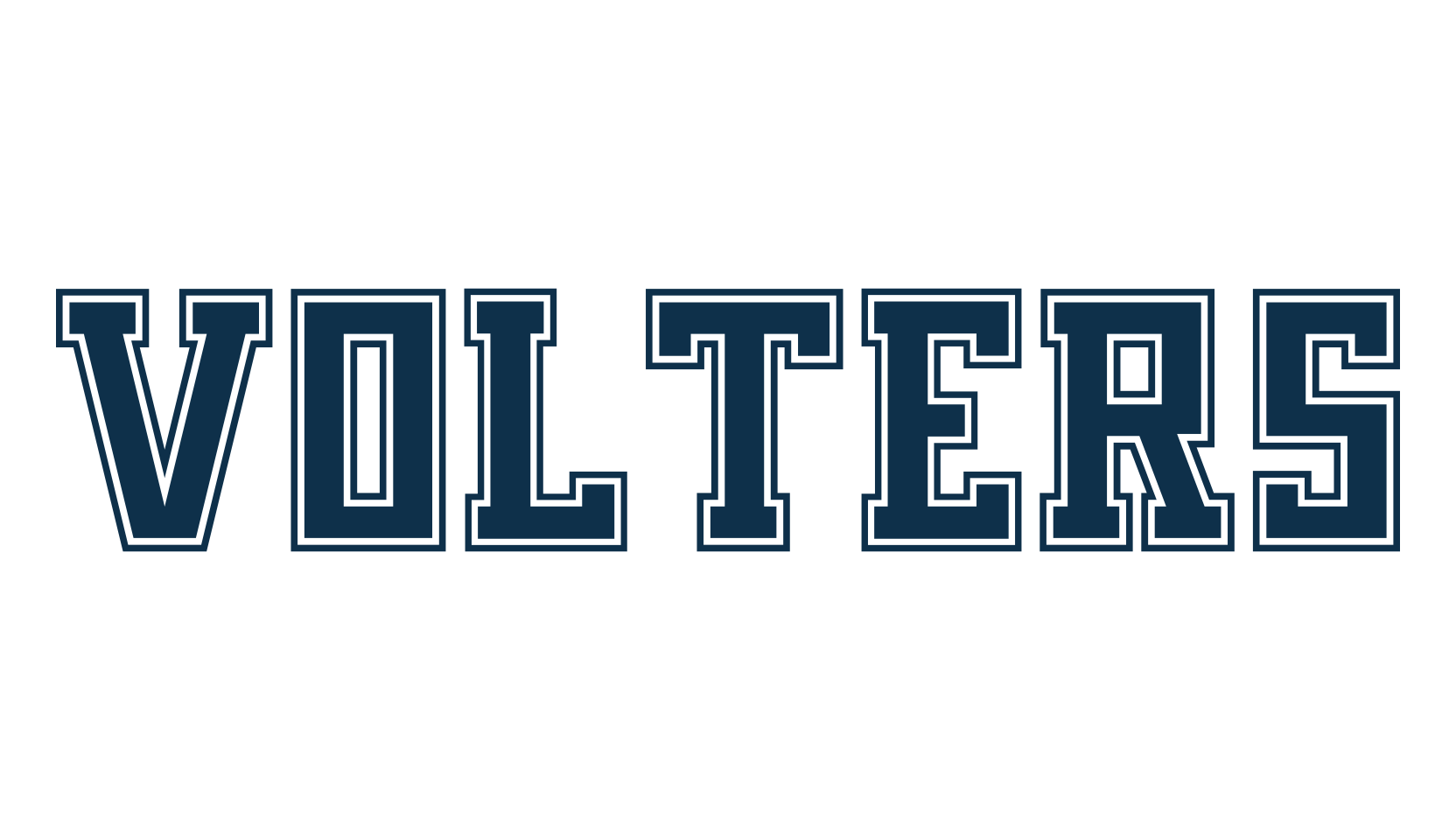 Volters, fancy old school decorative font preview