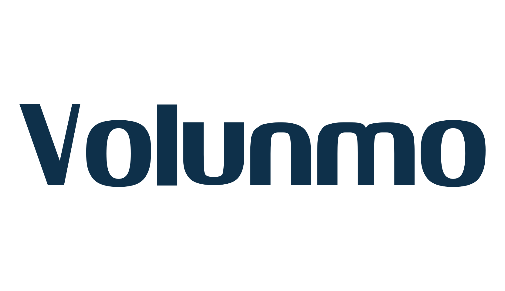 Volunmo, techno sci-fi font preview