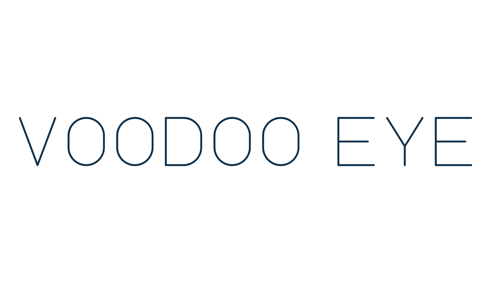 Voodoo Eye, sans serif font preview