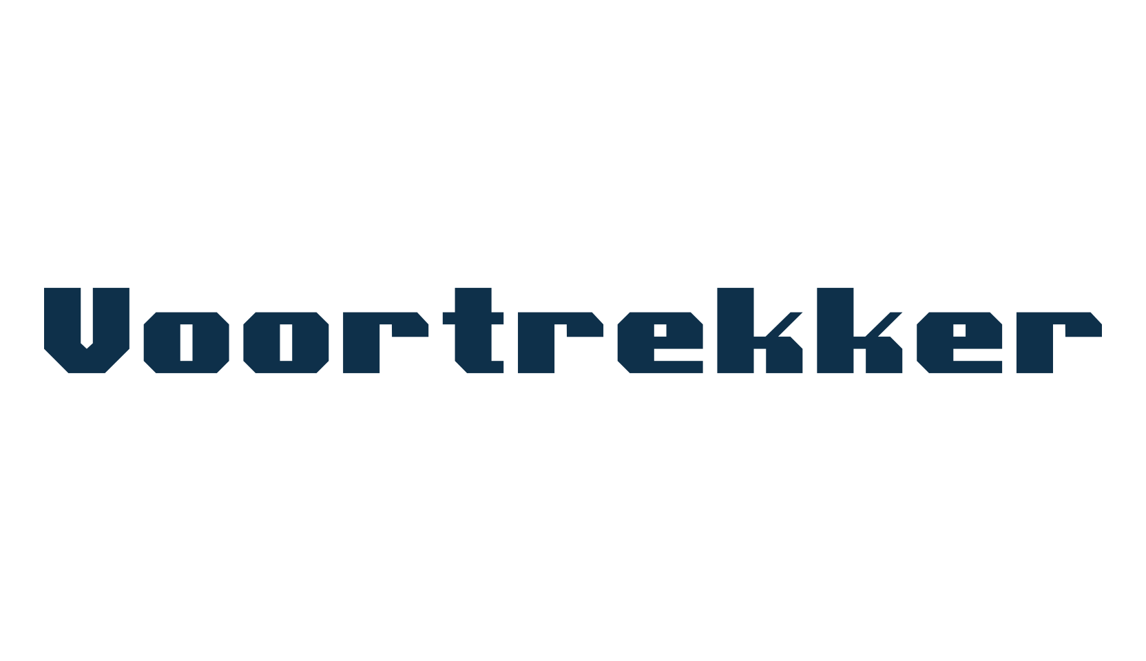 Voortrekker, fancy various techno sci-fi font preview