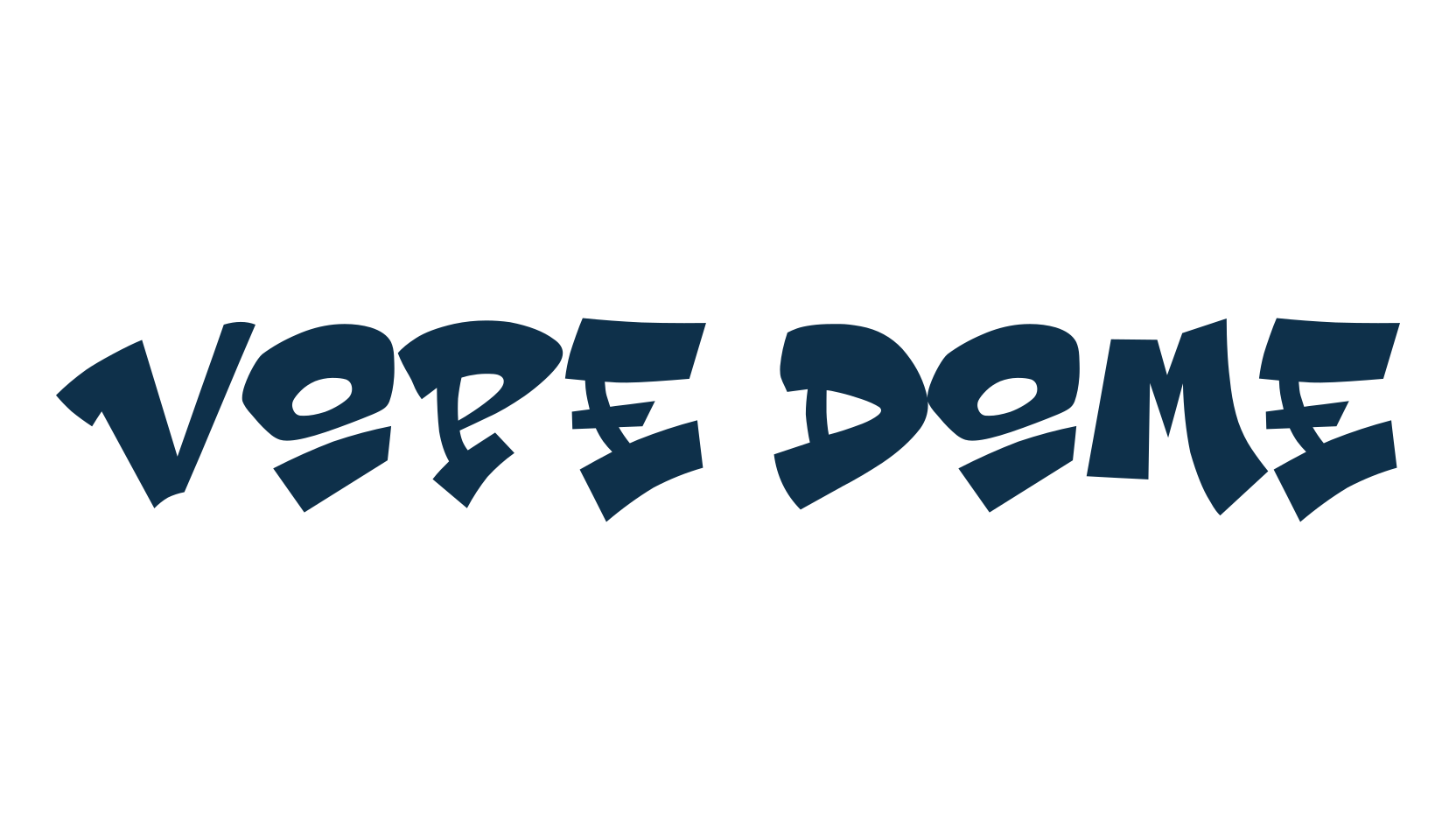 Vope Dome, script graffiti fancy decorative calligraphy font preview