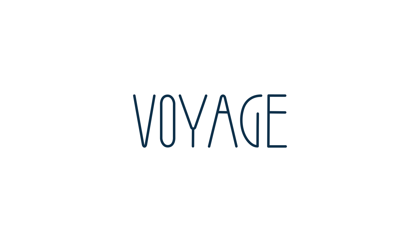 Voyage, fancy various decorative font preview