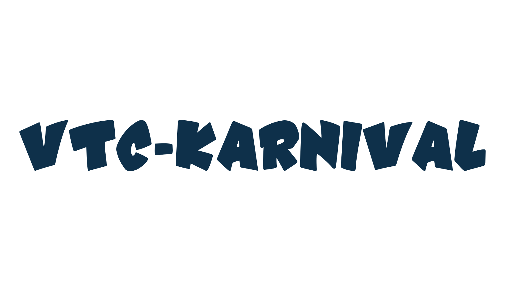 VTC-Karnival, cartoon font preview