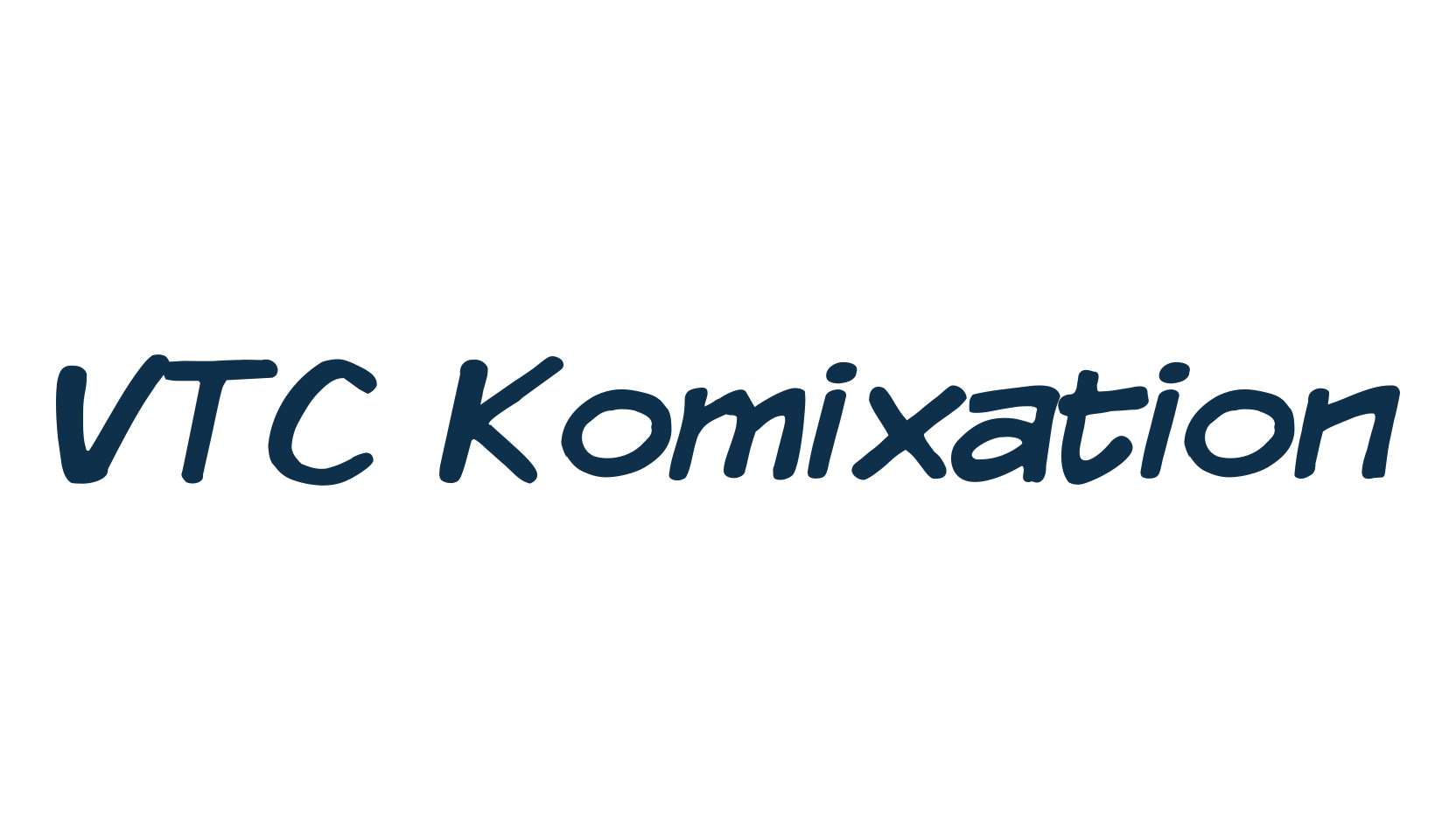 VTC Komixation, cartoon font preview