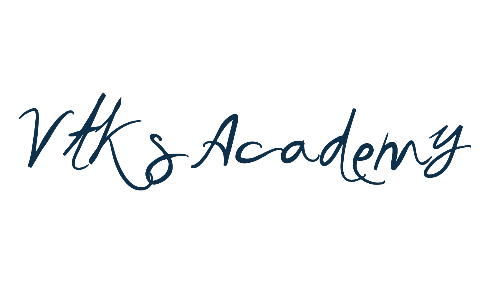 Vtks Academy, various font preview