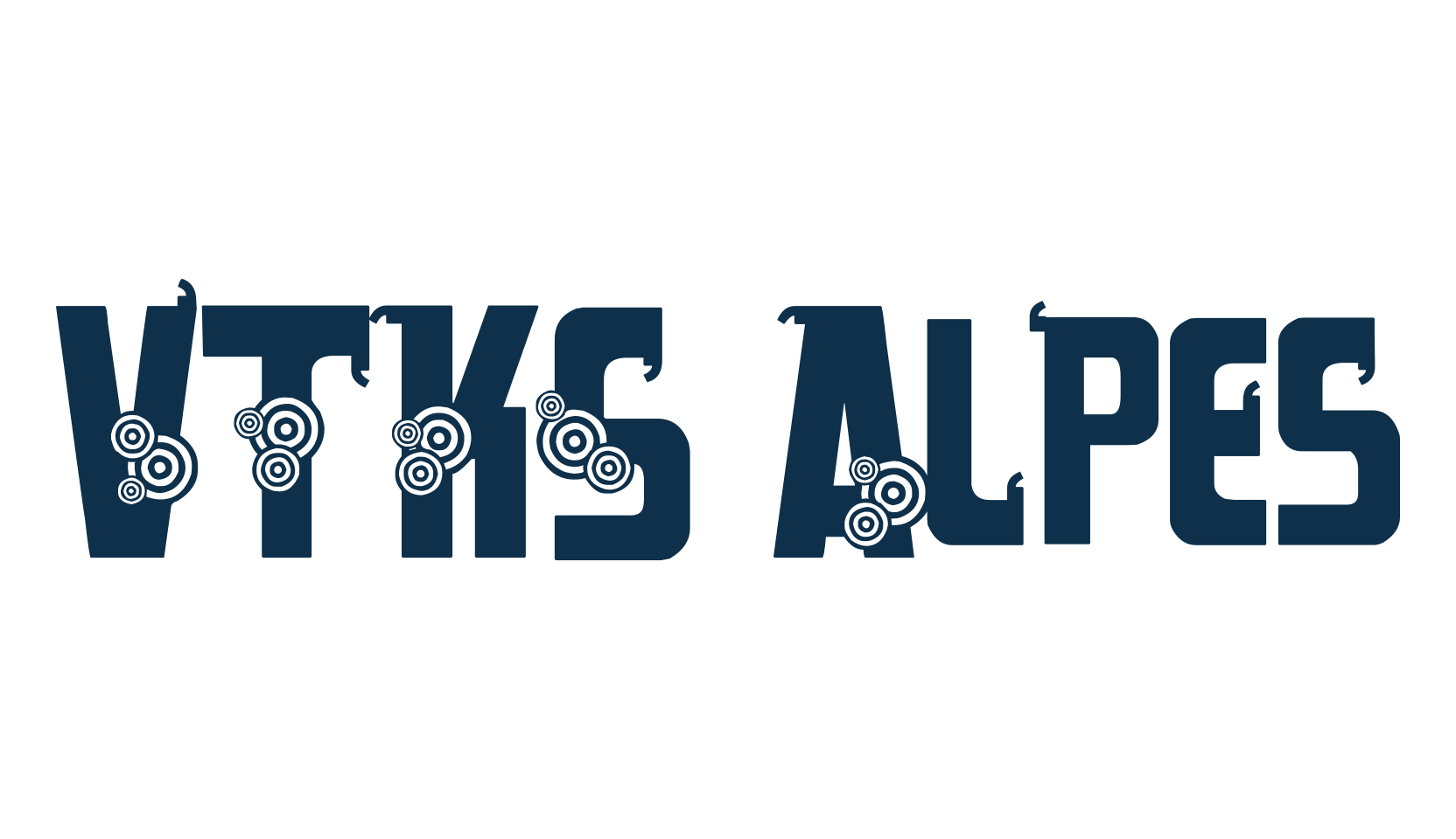 VTKS Alpes, fancy decorative font preview
