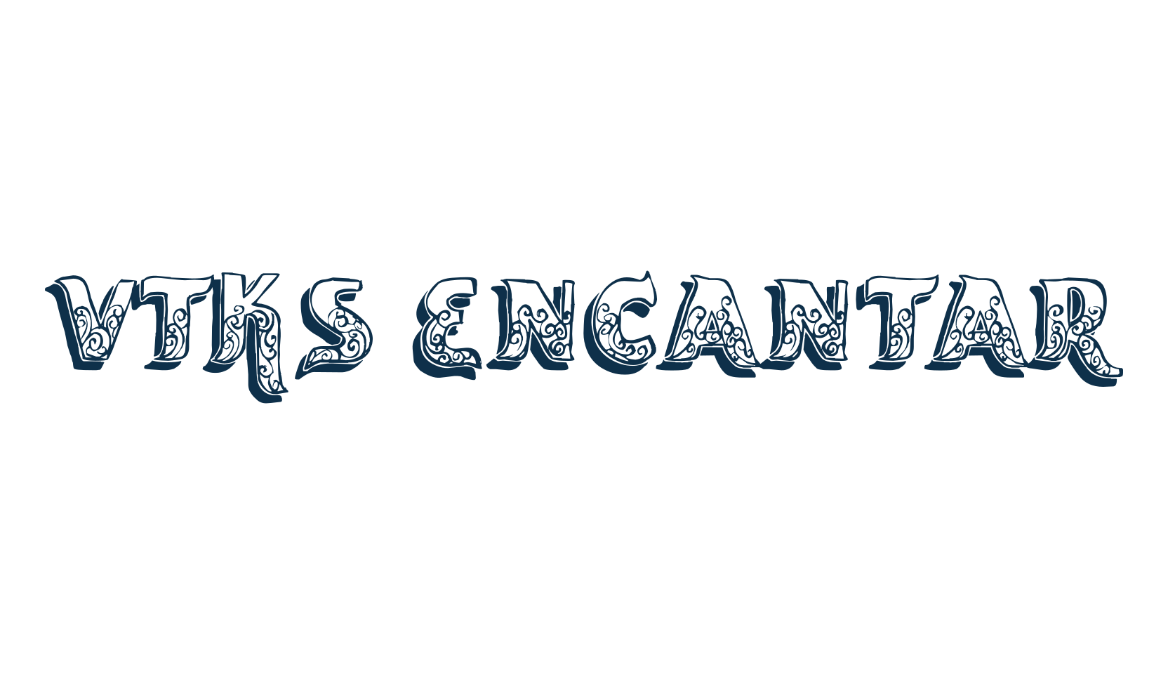 VTKS Encantar, various font preview