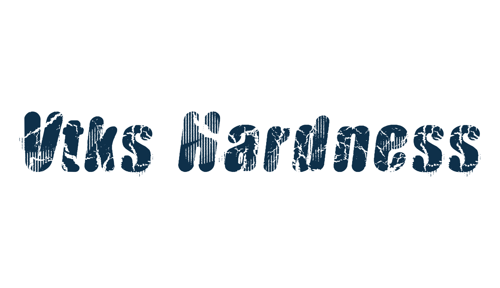 Vtks Hardness, fancy various decorative font preview