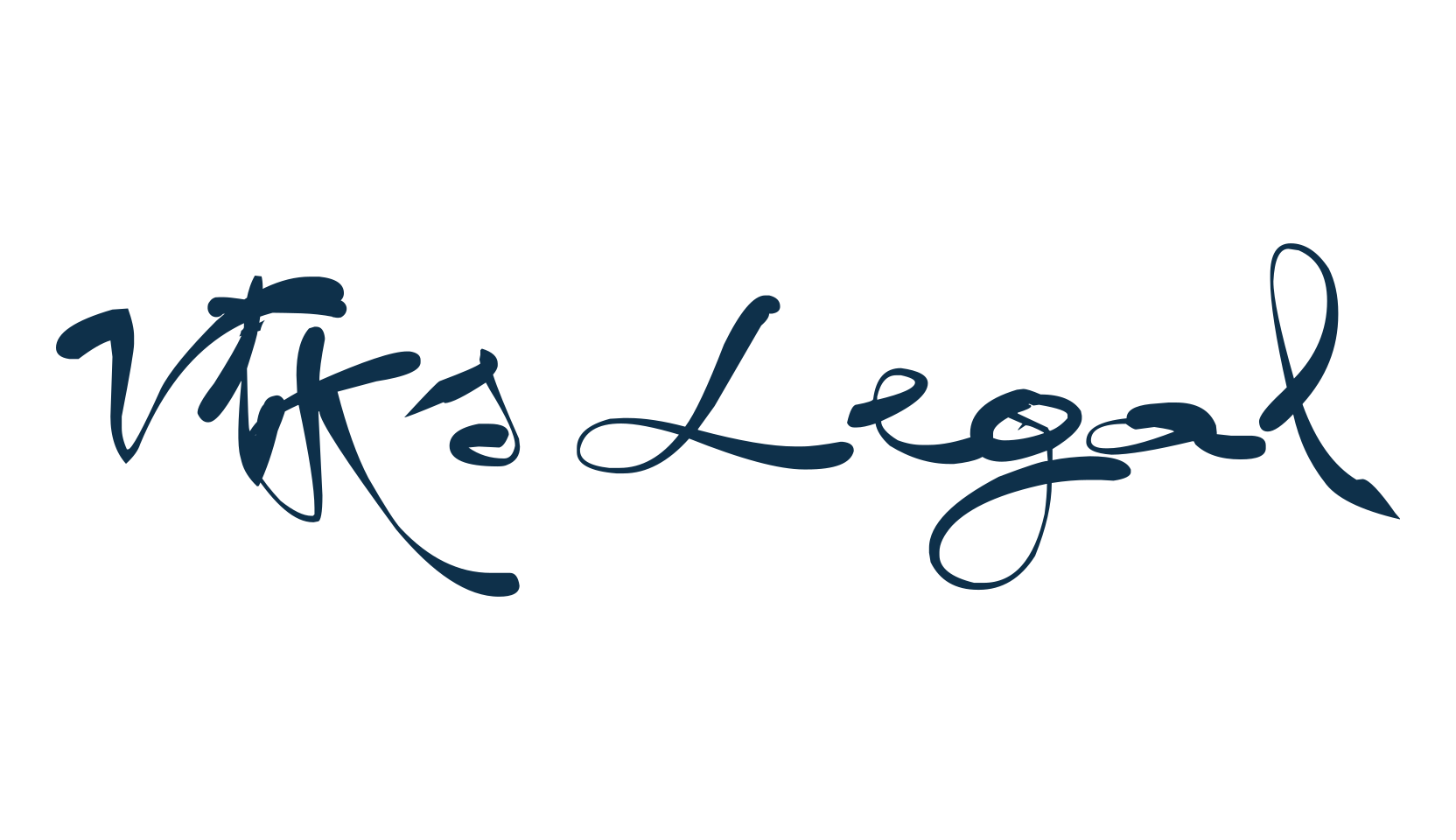 Vtks Legal, script handwritten fancy decorative calligraphy font preview