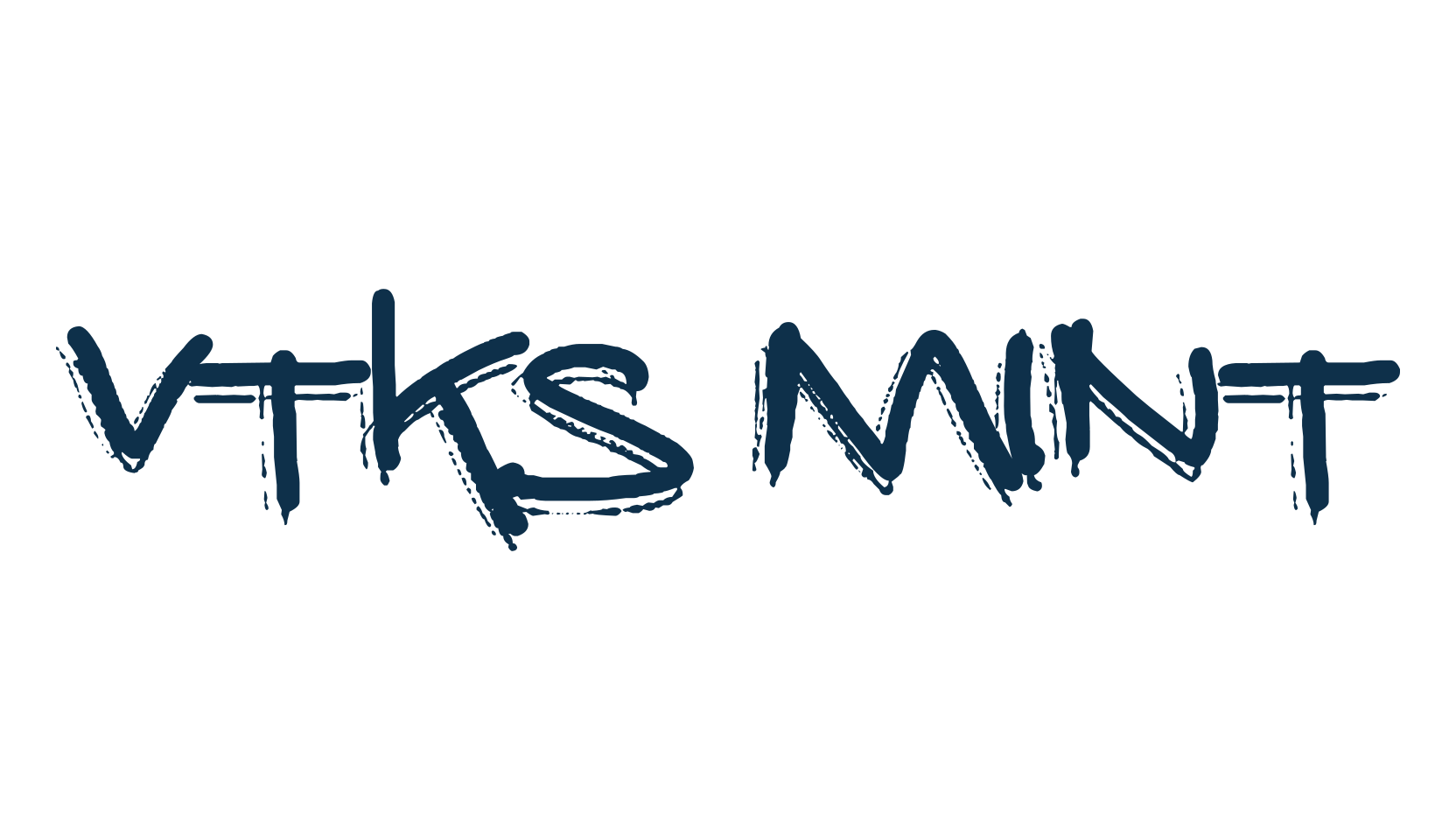 Vtks Mint, fancy various decorative script calligraphy font preview