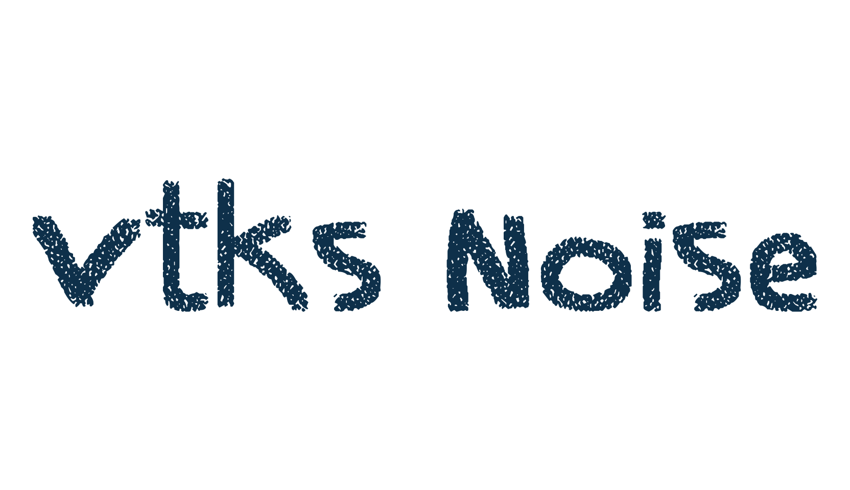 Vtks Noise, various font preview