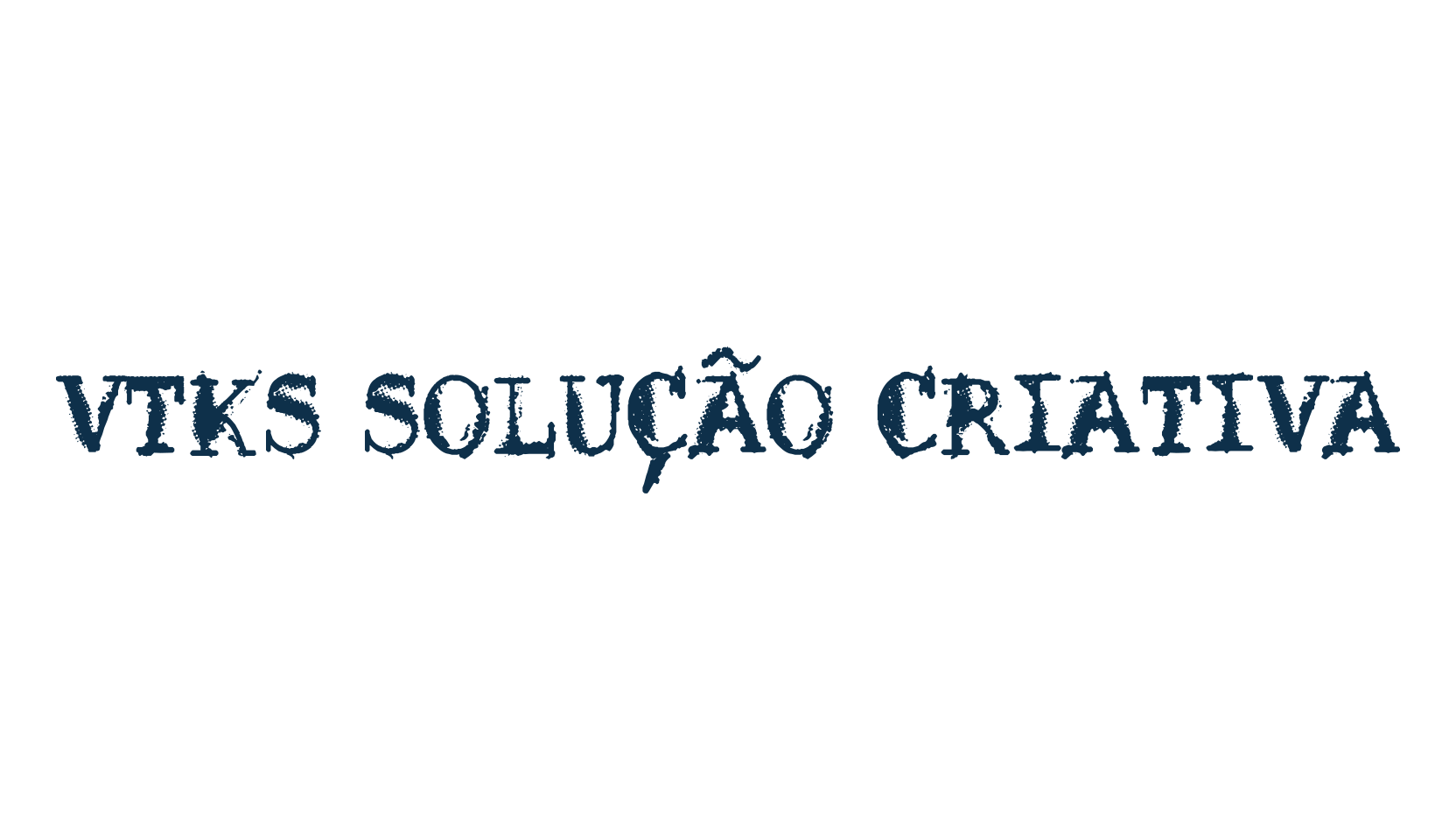 VTKS Solução Criativa, fancy destroy decorative font preview