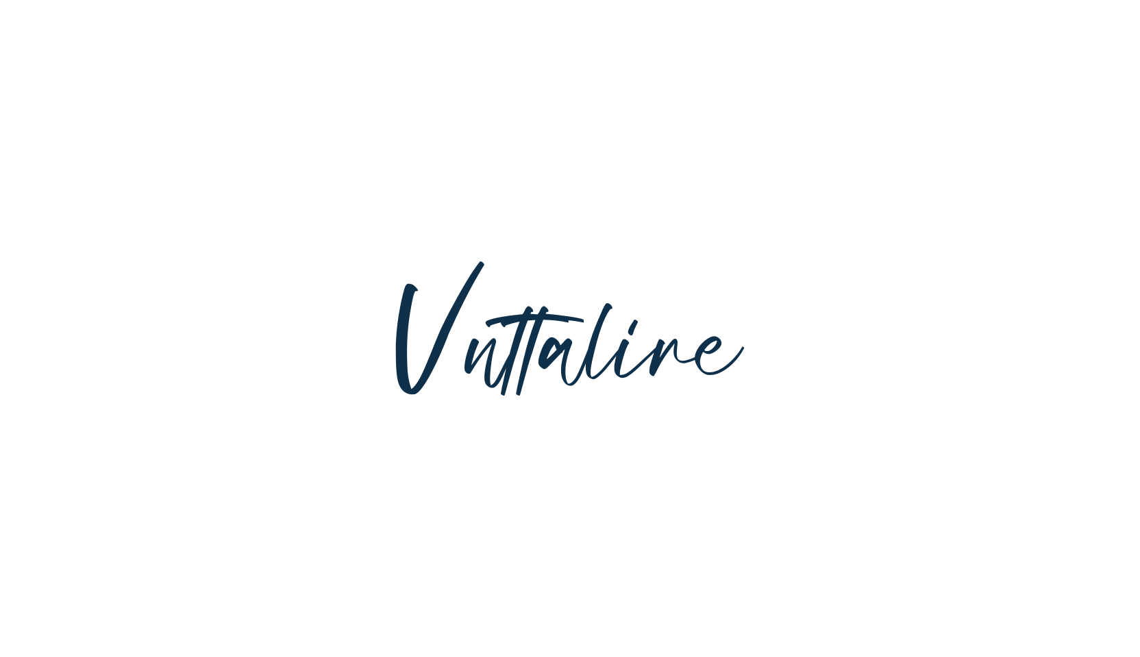 Vuttaline, script handwritten fancy decorative calligraphy font preview