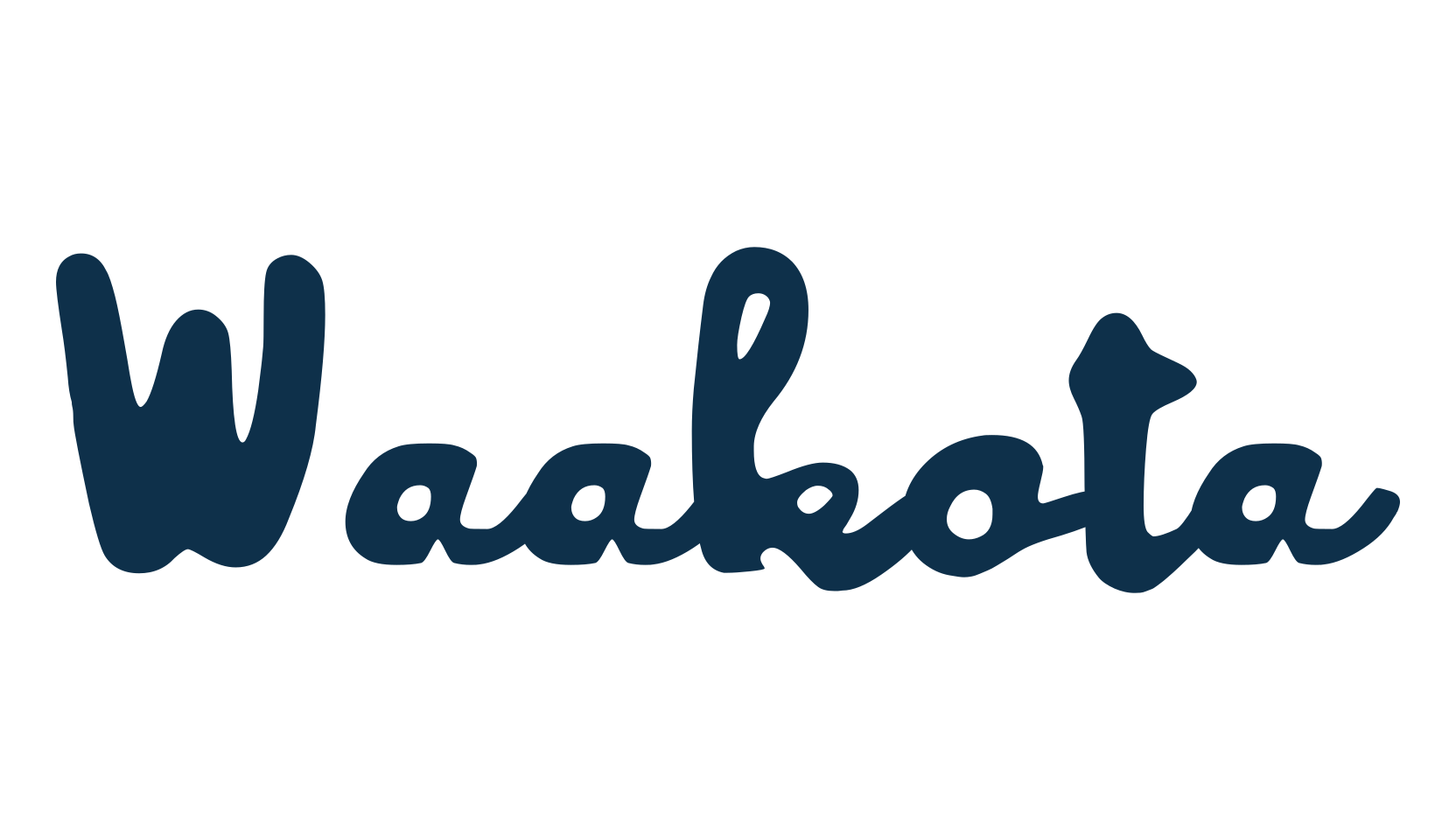 Waakota, script brush fancy decorative calligraphy font preview